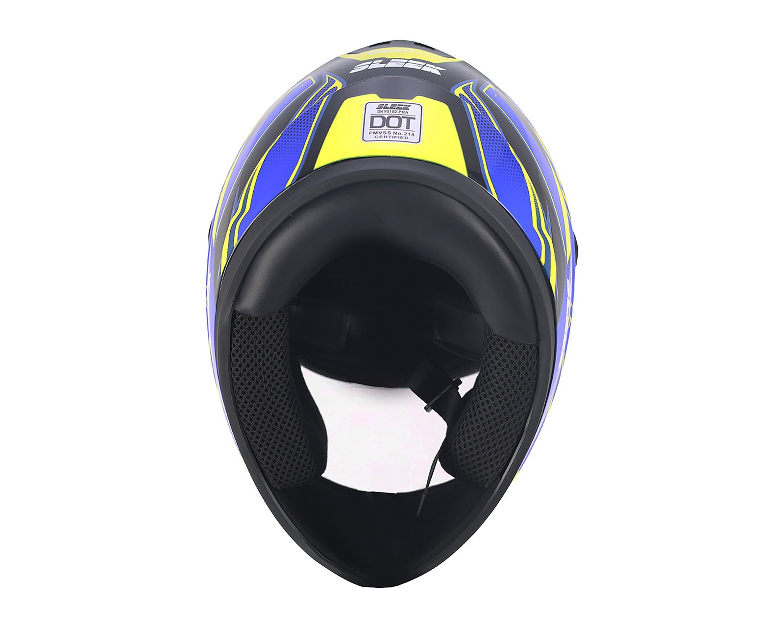 Foto 7 | Foto 7 | Casco para Motociclista Sleek Infantil Unitalla Azul