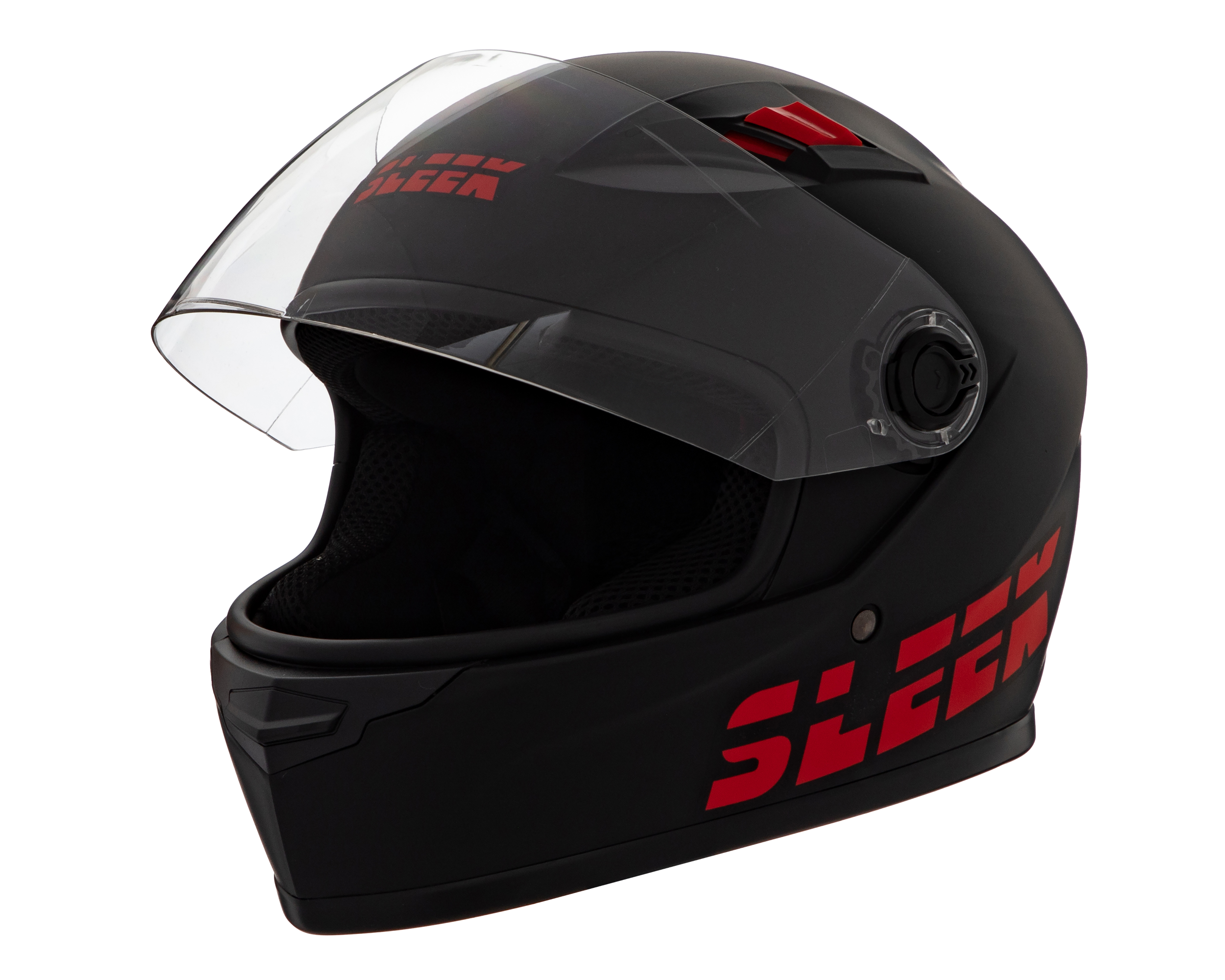 Casco para Motociclista Sleek Grande Negro Certificado