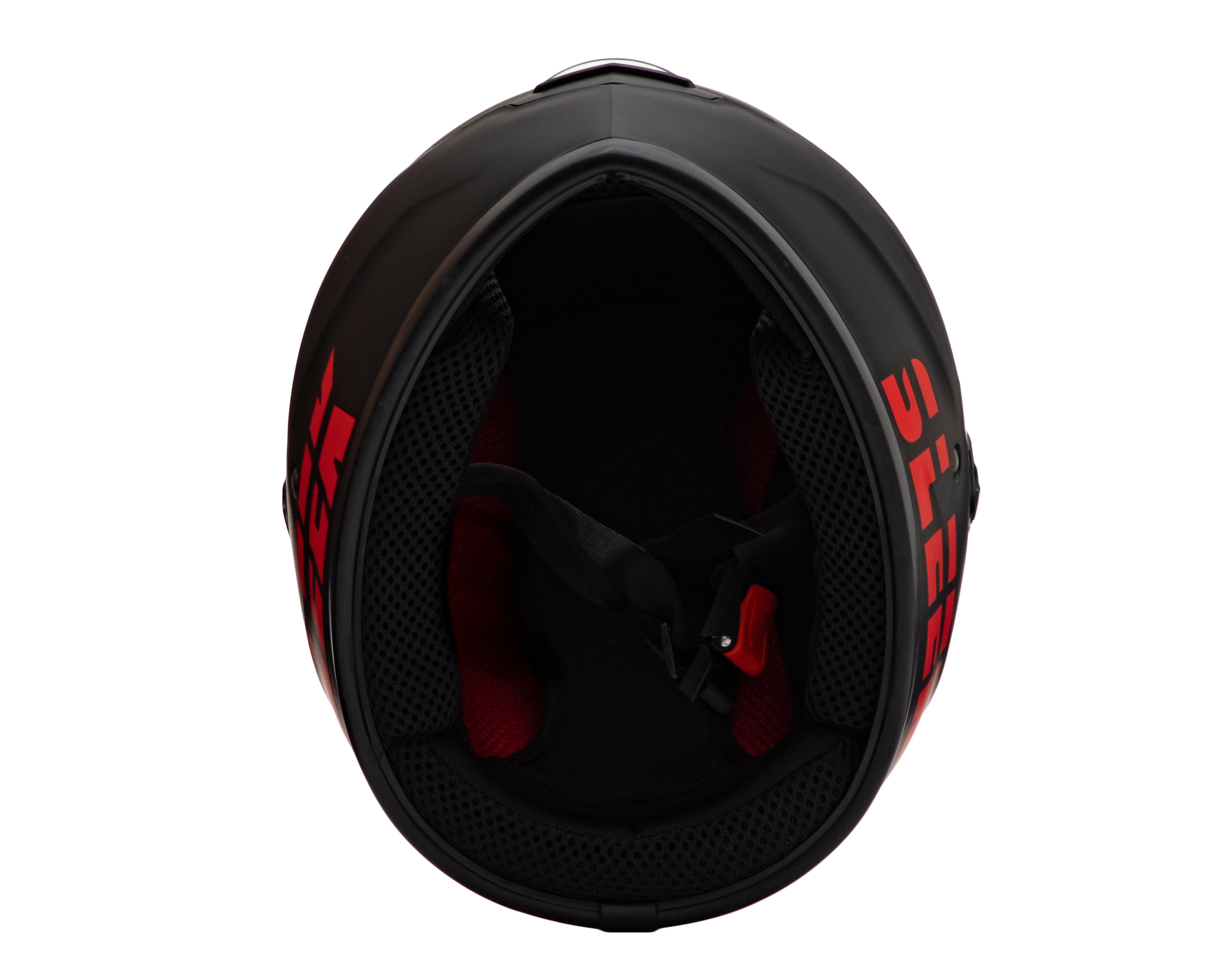 Foto 6 | Foto 6 | Casco para Motociclista Sleek Grande Negro Certificado