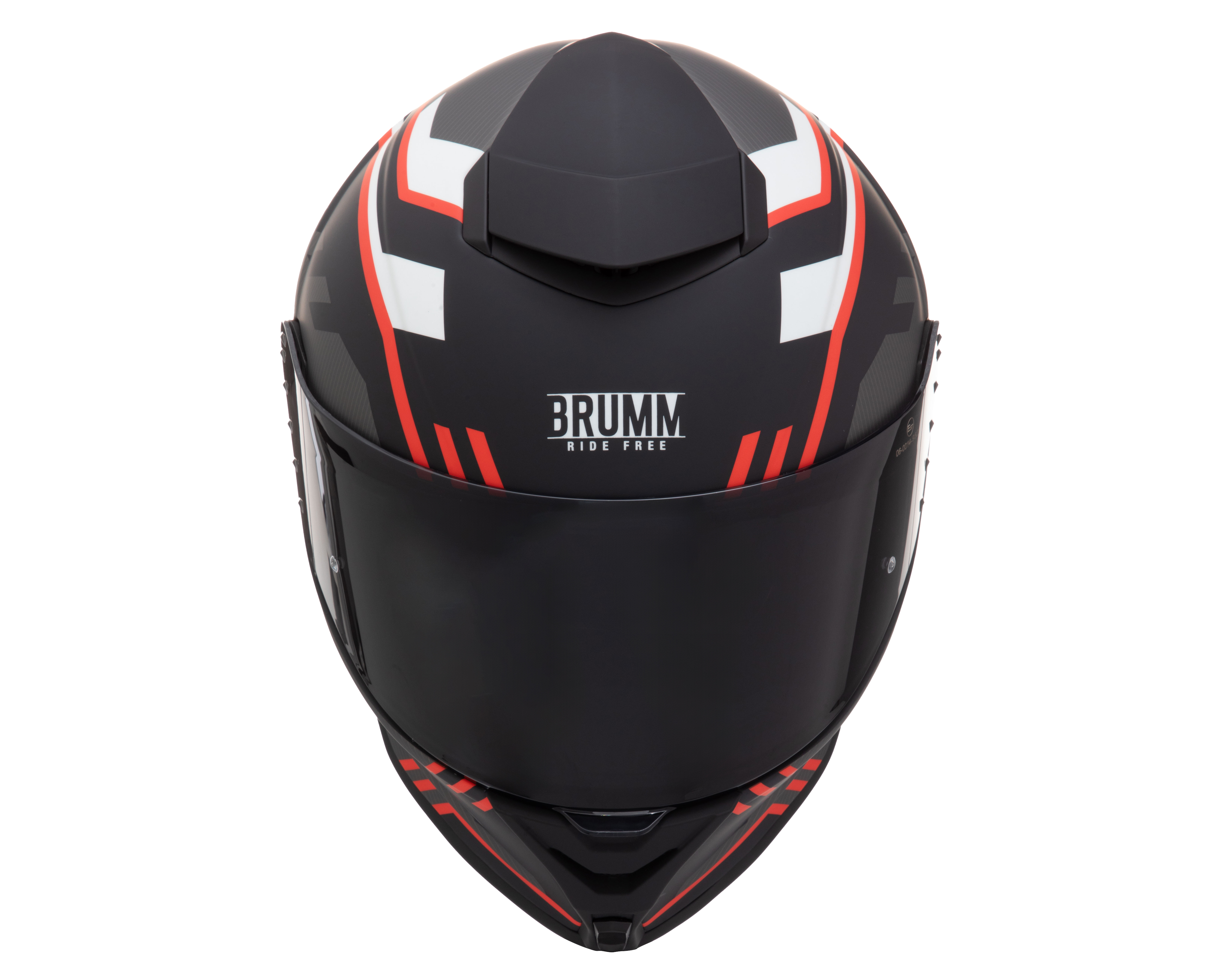 Foto 6 pulgar | Foto 5 | Casco para Motociclista Brumm Grande Negro