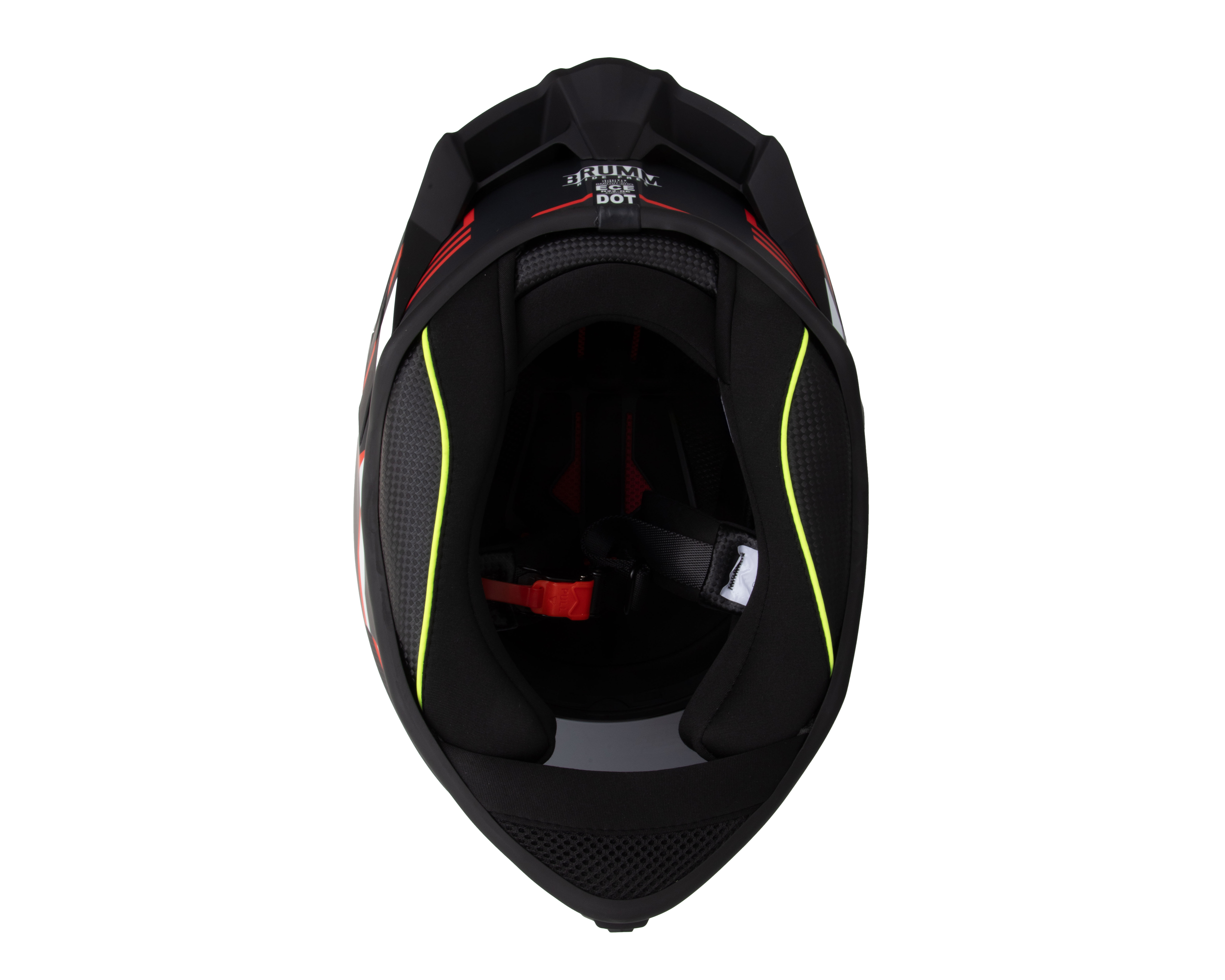 Foto 7 pulgar | Foto 6 | Casco para Motociclista Brumm Grande Negro