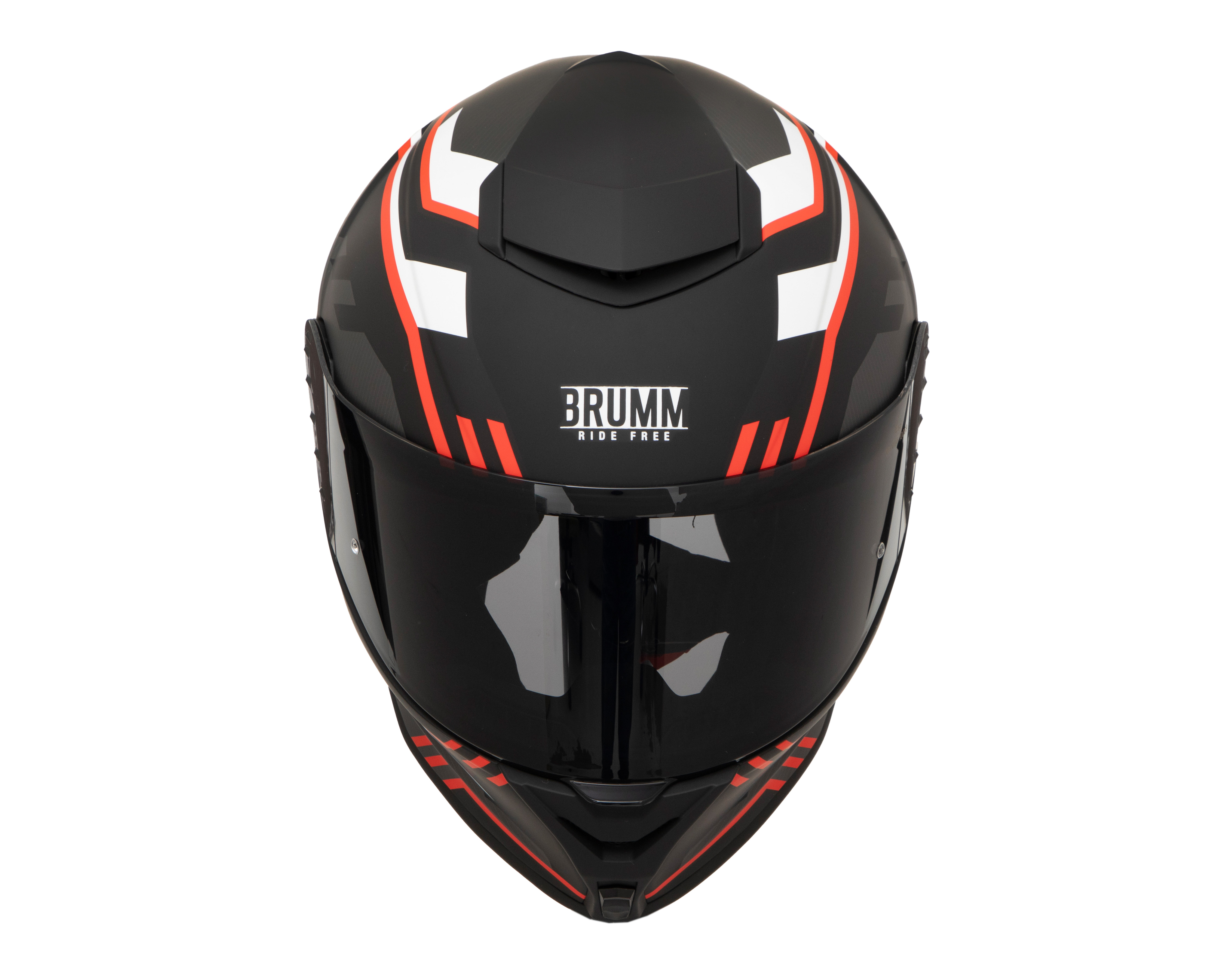 Foto 5 | Foto 5 | Casco para Motociclista Brumm Mediano Negro