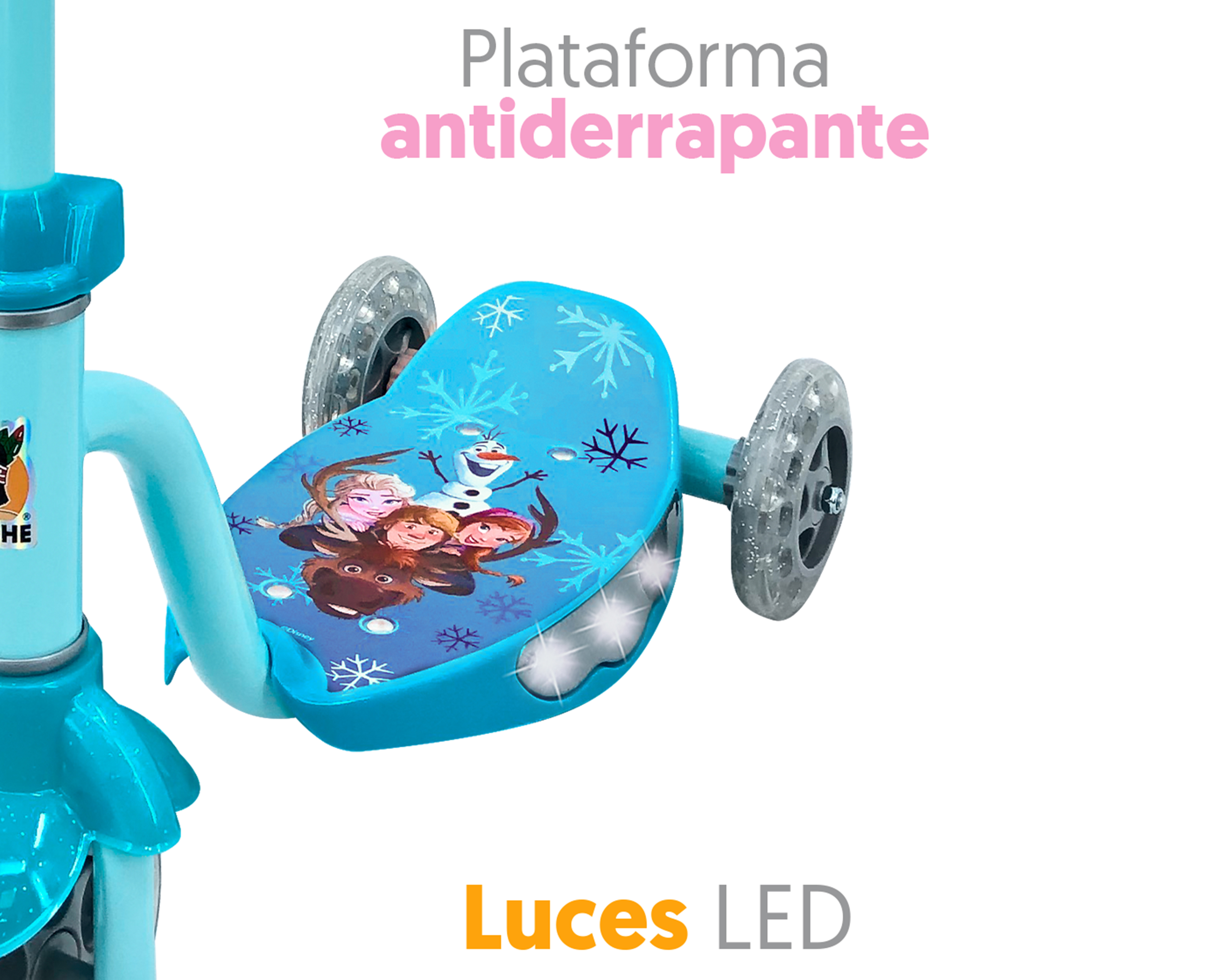 Foto 4 pulgar | Foto 3 | Scooter Apache Frozen con Luces LED