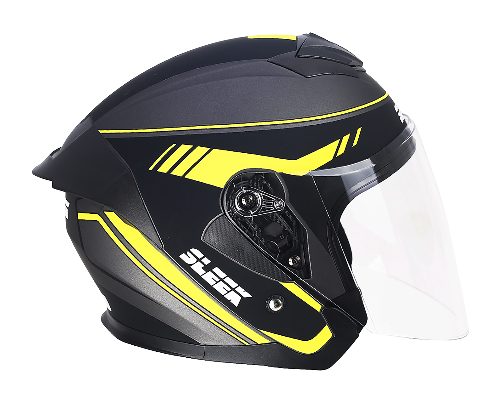 Foto 6 pulgar | Foto 5 | Casco para Motociclista Sleek Extragrande Negro