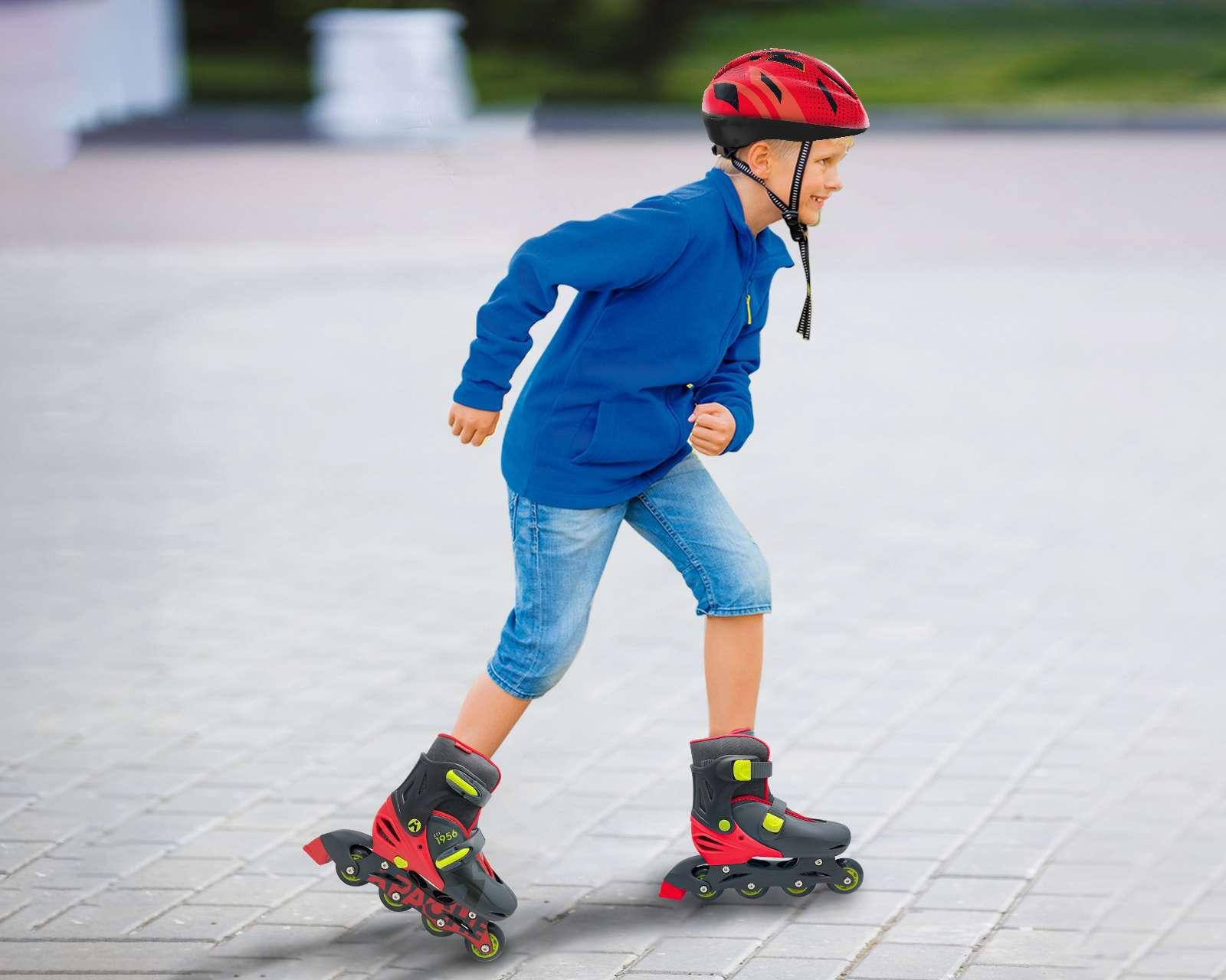 Foto 4 pulgar | Foto 3 | Patines Apache IL-SKAX-A-S Rojo