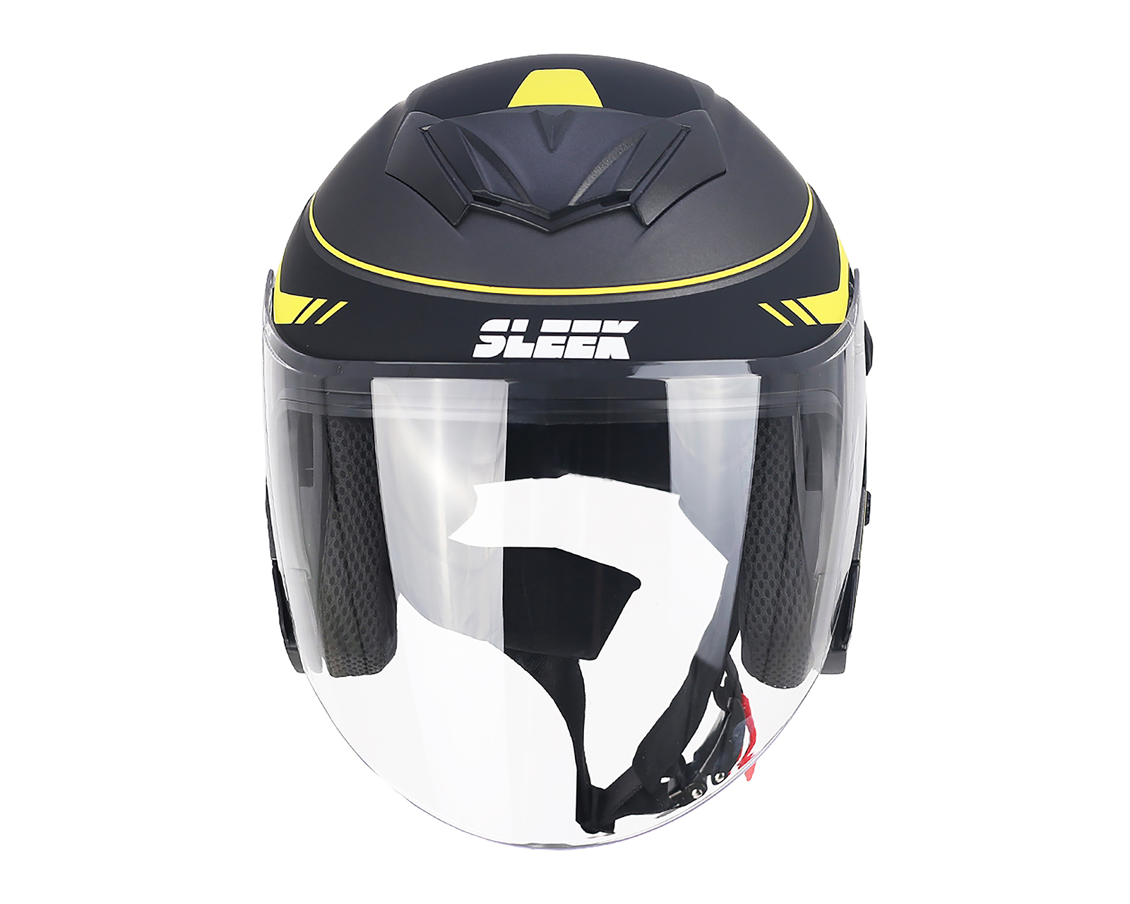 Foto 4 pulgar | Foto 3 | Casco para Motociclista Sleek Grande Negro con Certificación