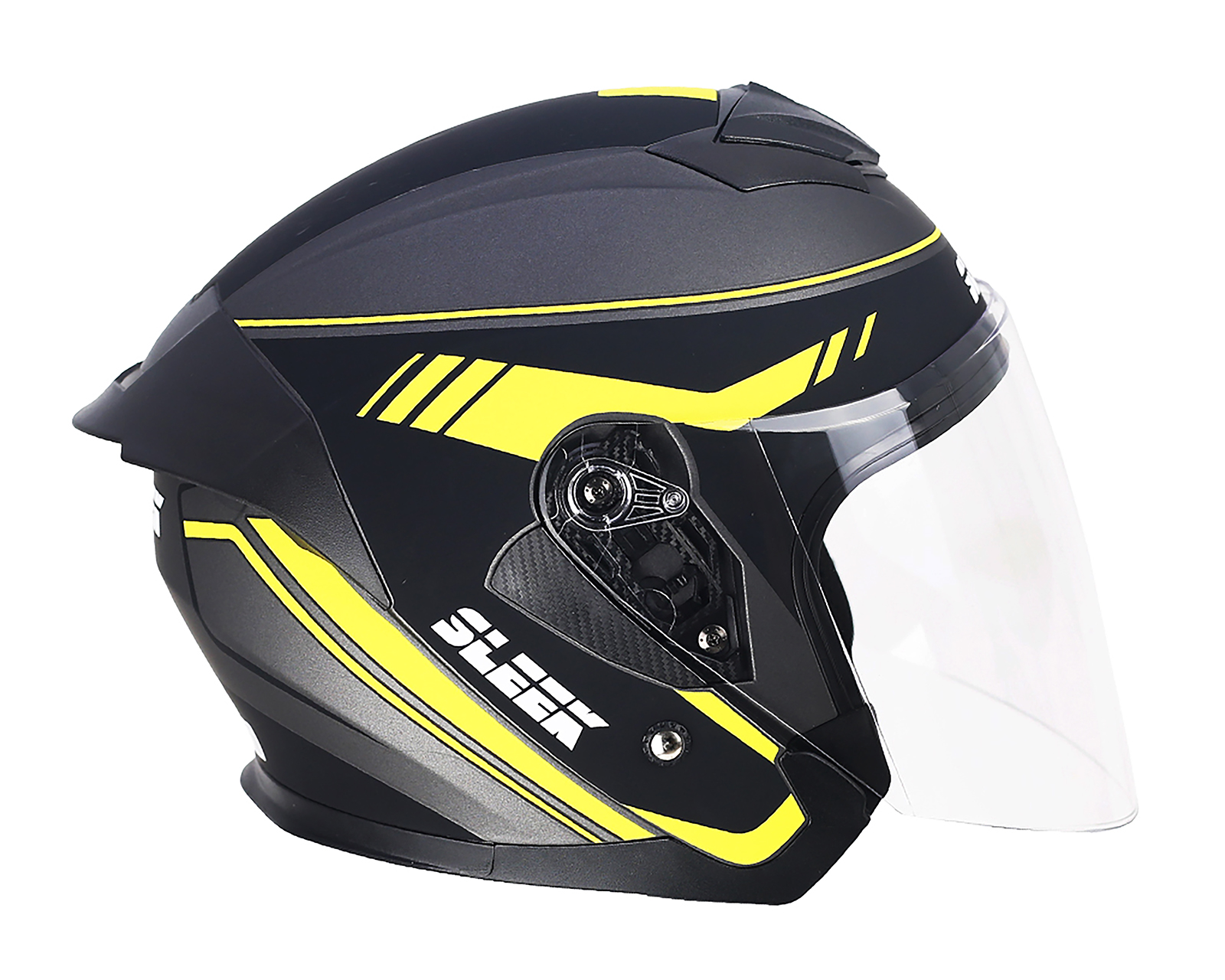 Foto 5 | Foto 5 | Casco para Motociclista Sleek Grande Negro con Certificación