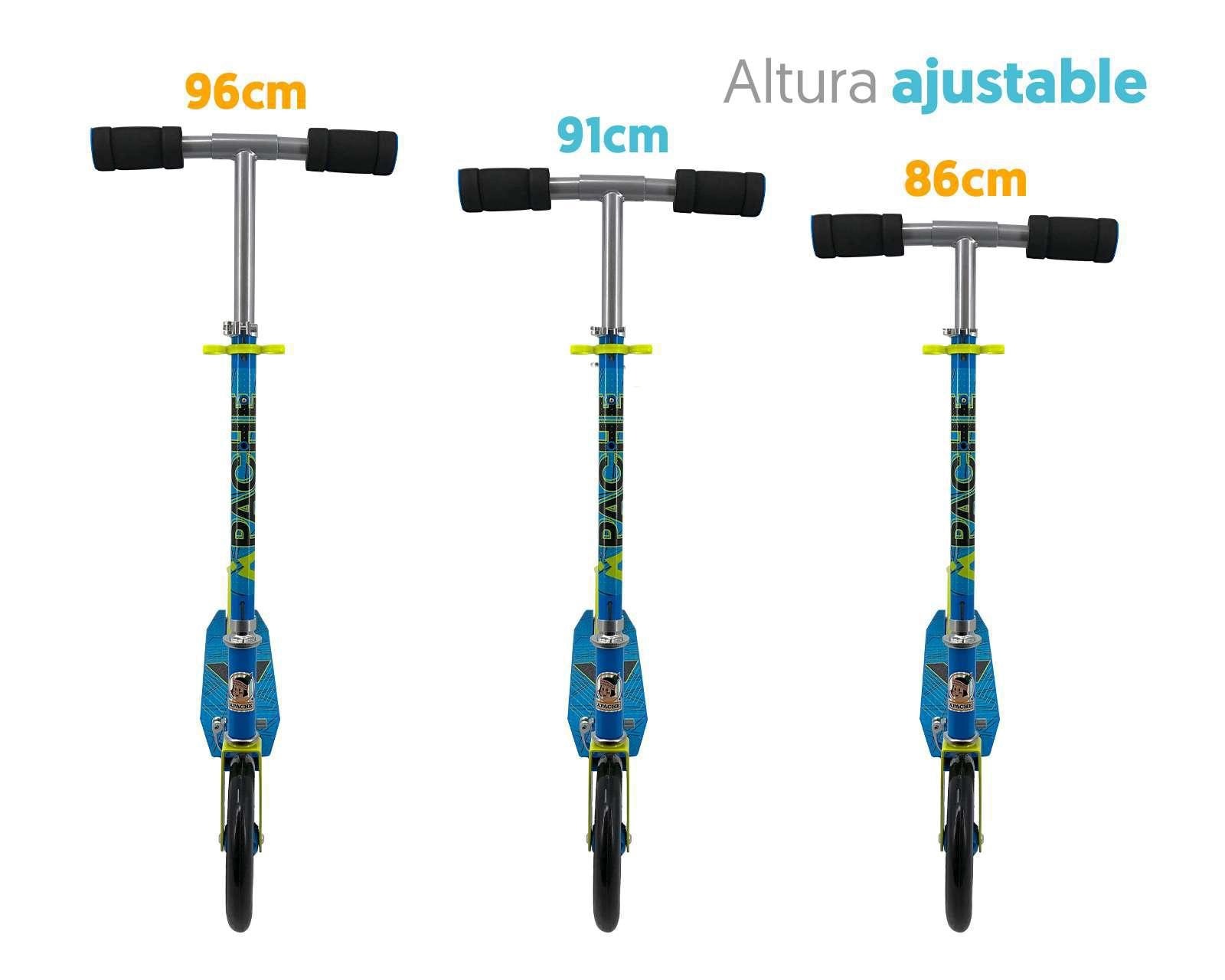 Foto 4 pulgar | Foto 3 | Scooter Apache 2M-SAX-B Plegable