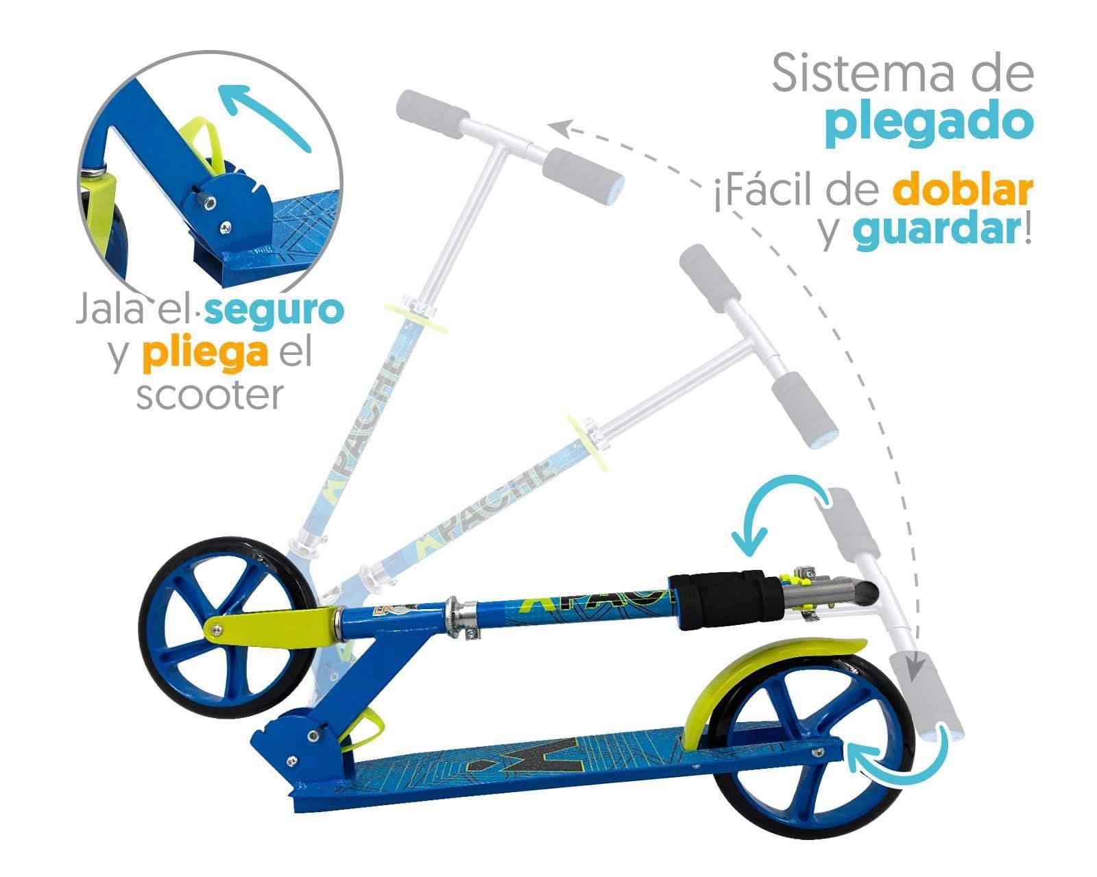 Foto 4 | Foto 4 | Scooter Apache 2M-SAX-B Plegable