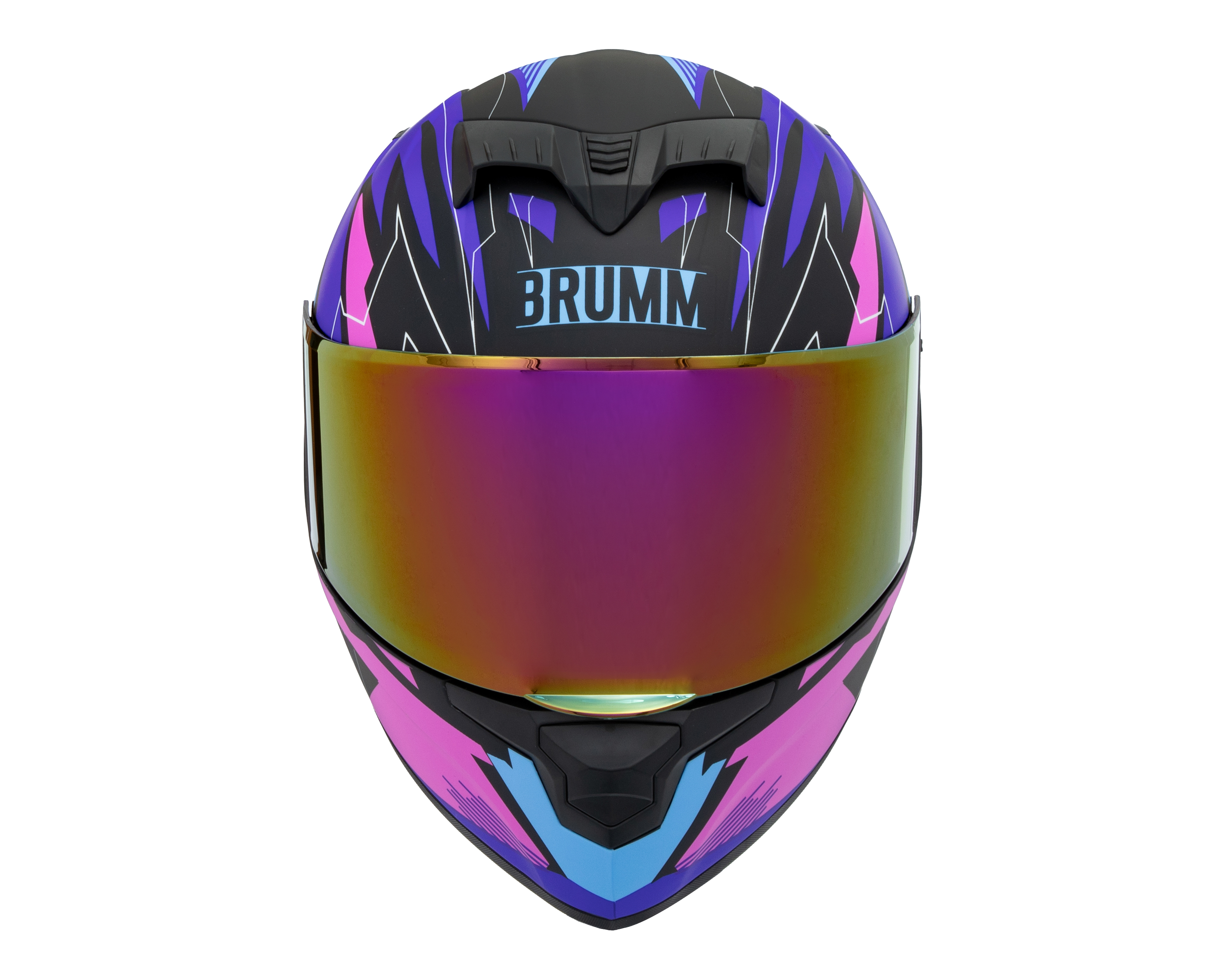 Foto 5 | Foto 5 | Casco para Motociclista Brumm Mediano Multicolor Certificado