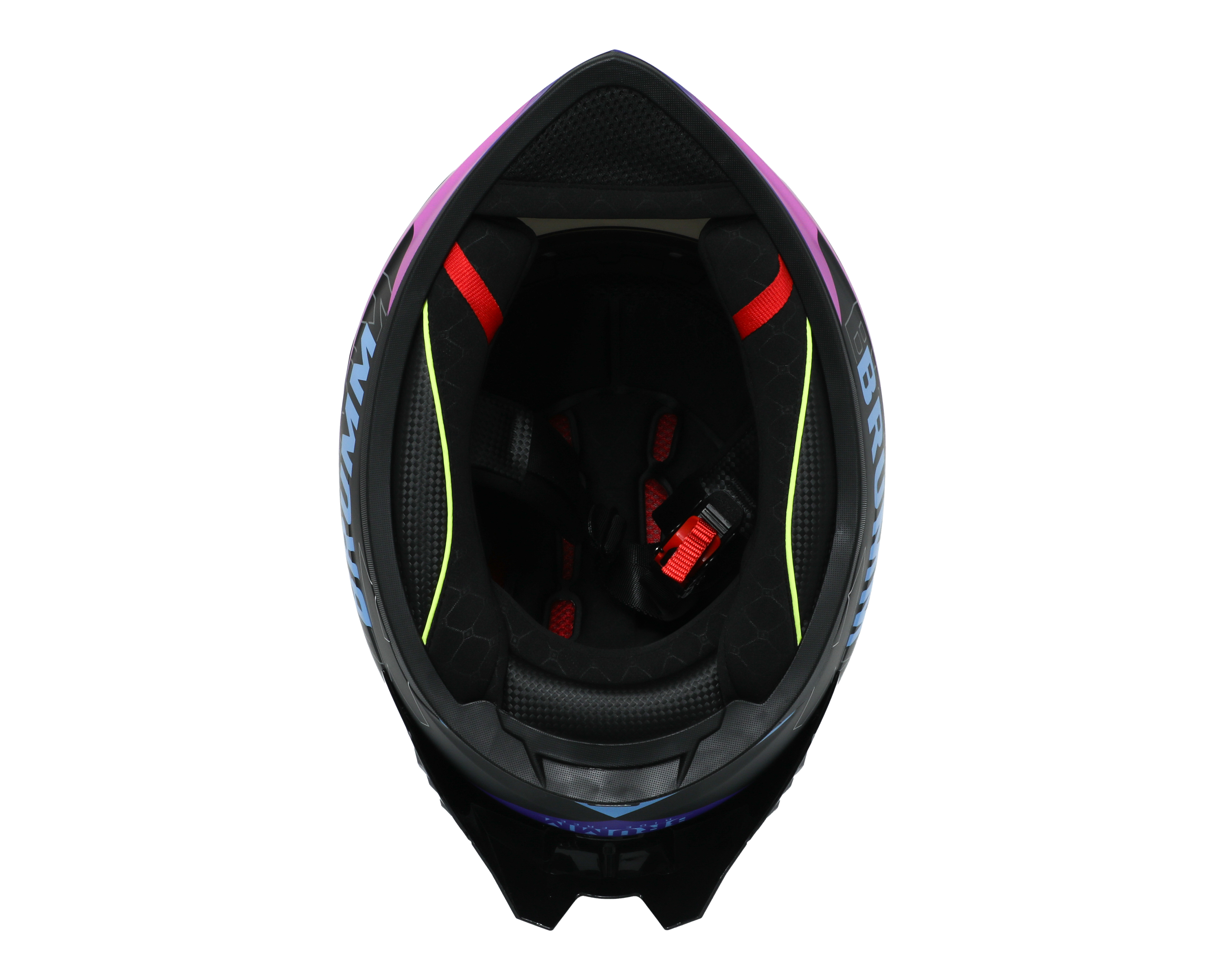 Foto 6 | Foto 6 | Casco para Motociclista Brumm Grande Multicolor Visera Abatible