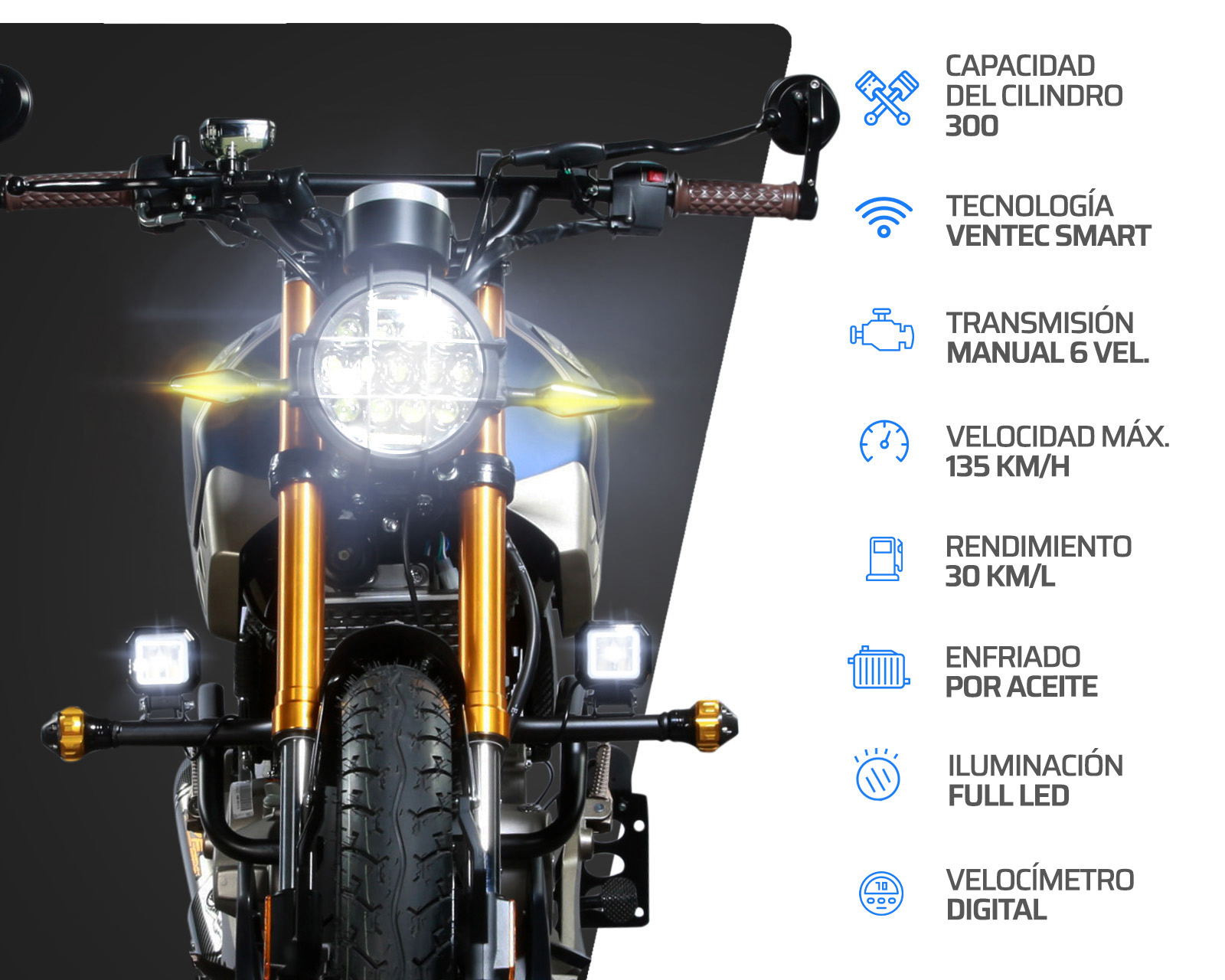 Foto 6 pulgar | Foto 5 | Motocicleta Vento Screamer Sportivo 300 cc 2026