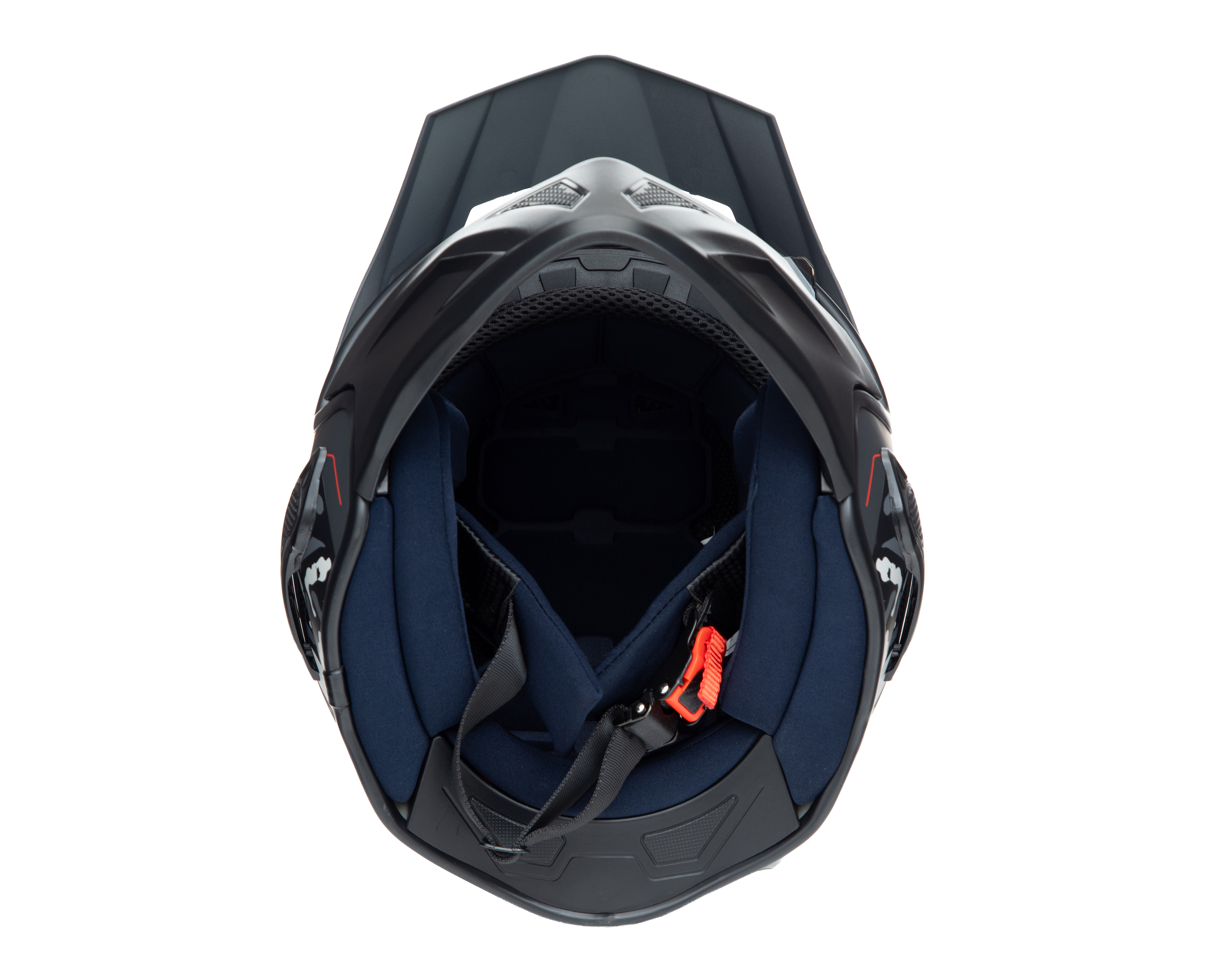 Foto 6 | Foto 6 | Casco para Motociclista Brumm Mediano Negro Doble Visor