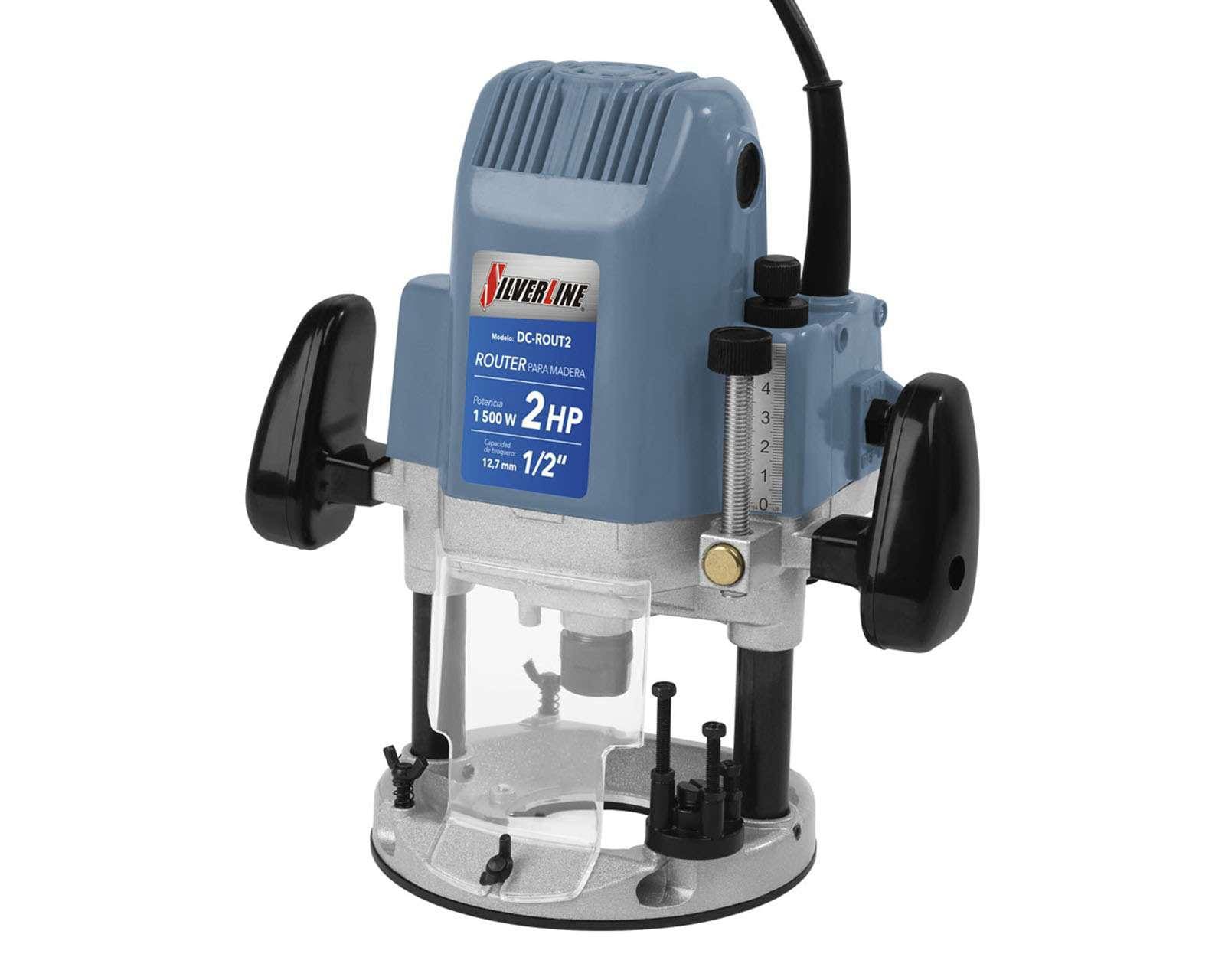 Router para Madera Silverline DC-ROUT2 1500 W