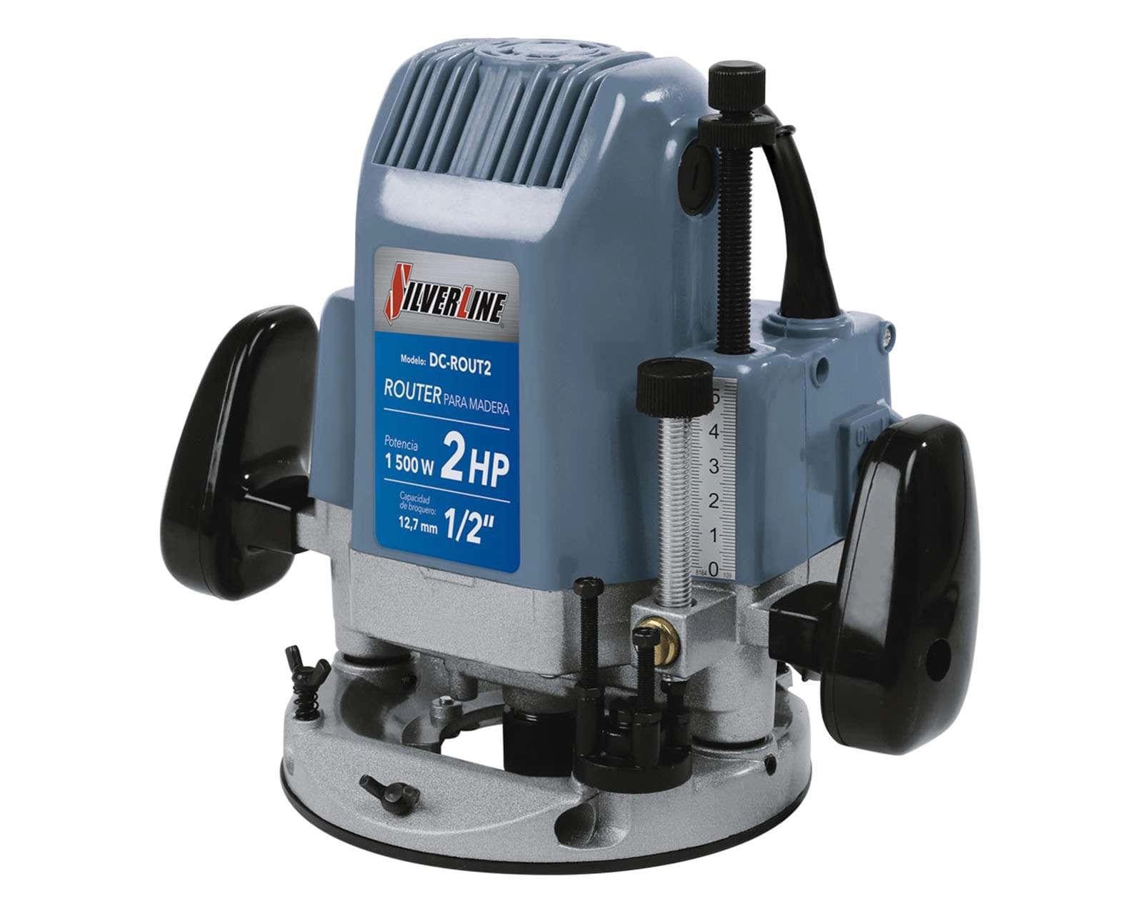 Foto 3 pulgar | Foto 2 | Router para Madera Silverline DC-ROUT2 1500 W