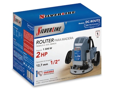 Foto 4 | Foto 4 | Router para Madera Silverline DC-ROUT2 1500 W