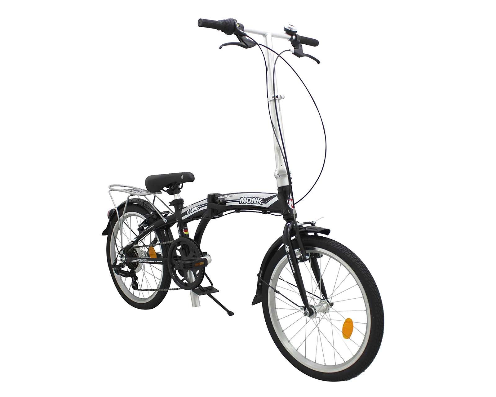 Foto 3 pulgar | Foto 2 | Bicicleta Urbana Iron max Flink 20" Negra
