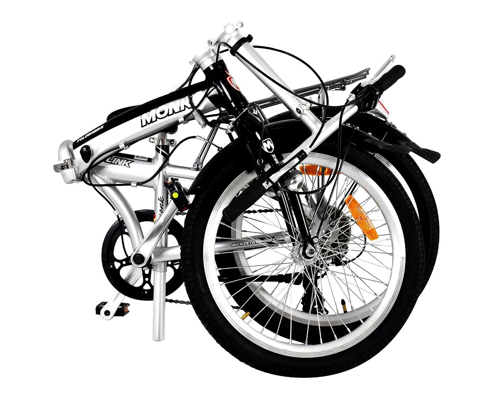 Foto 4 pulgar | Foto 3 | Bicicleta Urbana Iron max Flink 20" Negra