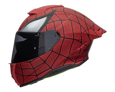 Foto 3 | Foto 3 | Casco para Motociclista Brumm Extragrande Rojo Spider-Man