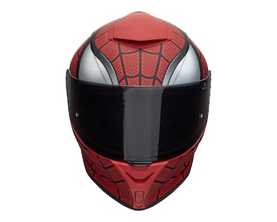 Foto 5 | Foto 5 | Casco para Motociclista Brumm Extragrande Rojo Spider-Man