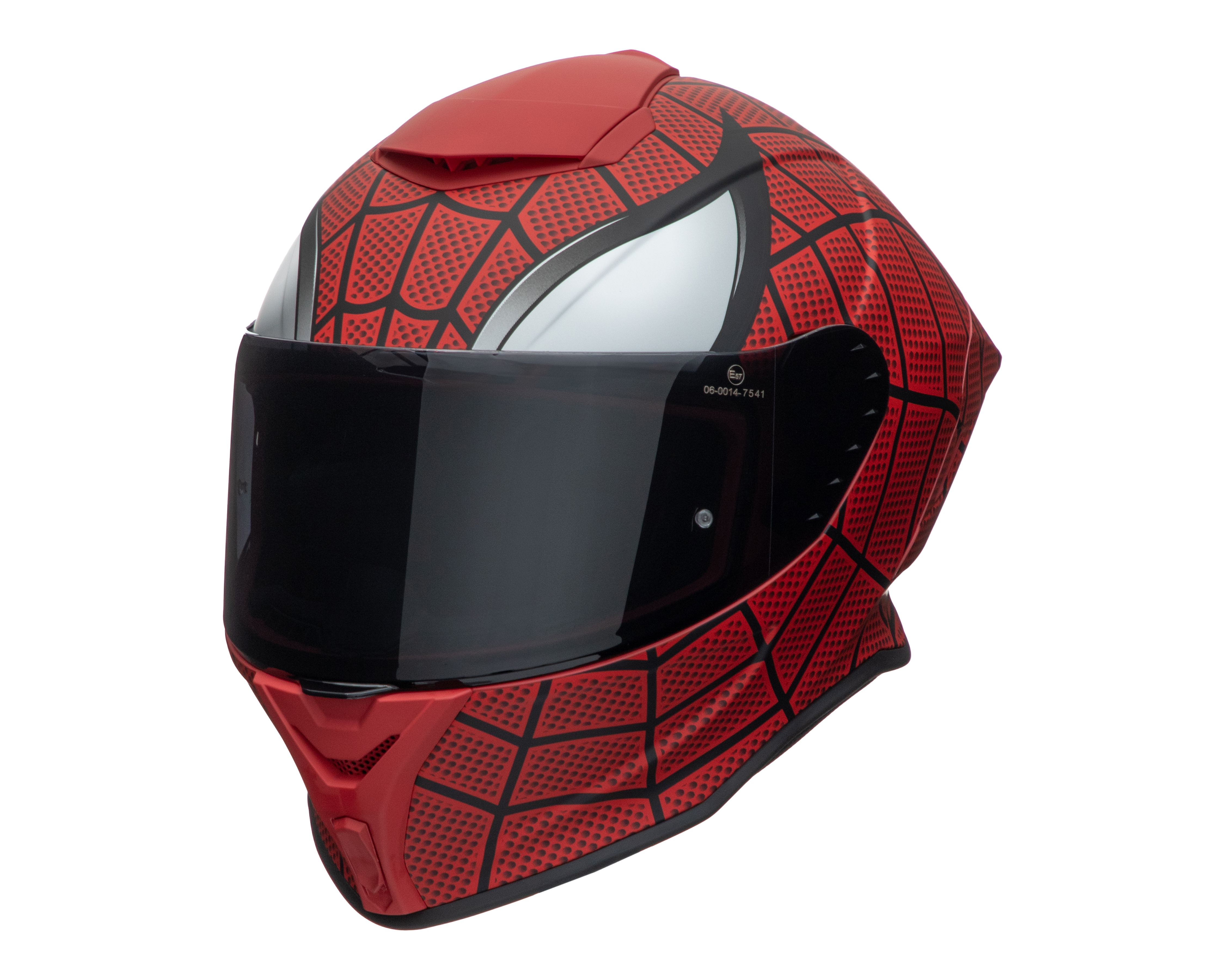 Casco para Motociclista Brumm Grande Rojo Spider-Man