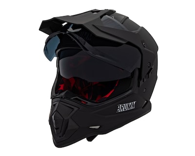 Foto 1 | Foto 1 | Casco para Motociclista Brumm Extra Grande Negro Certificado