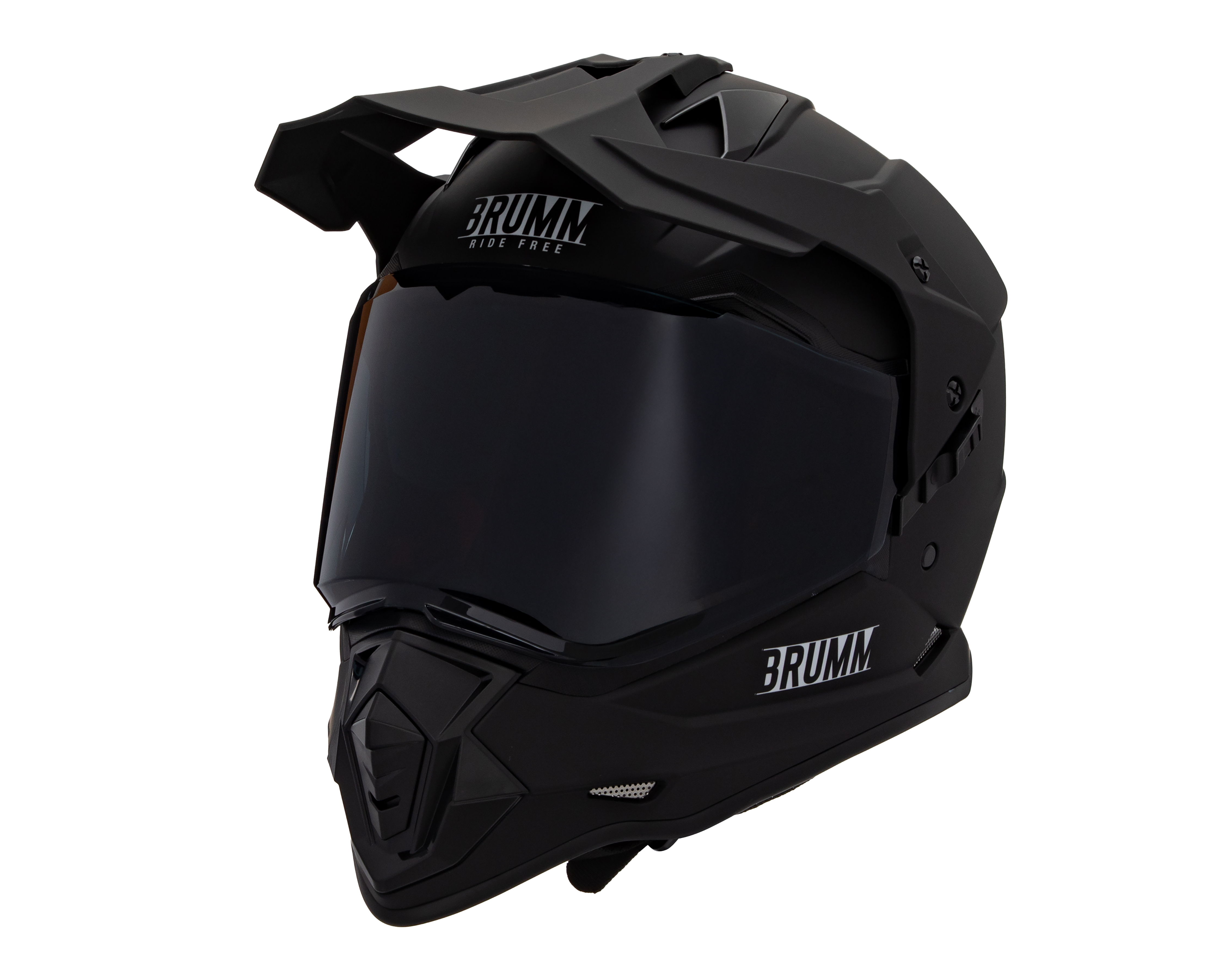 Foto 3 pulgar | Foto 2 | Casco para Motociclista Brumm Extra Grande Negro Certificado