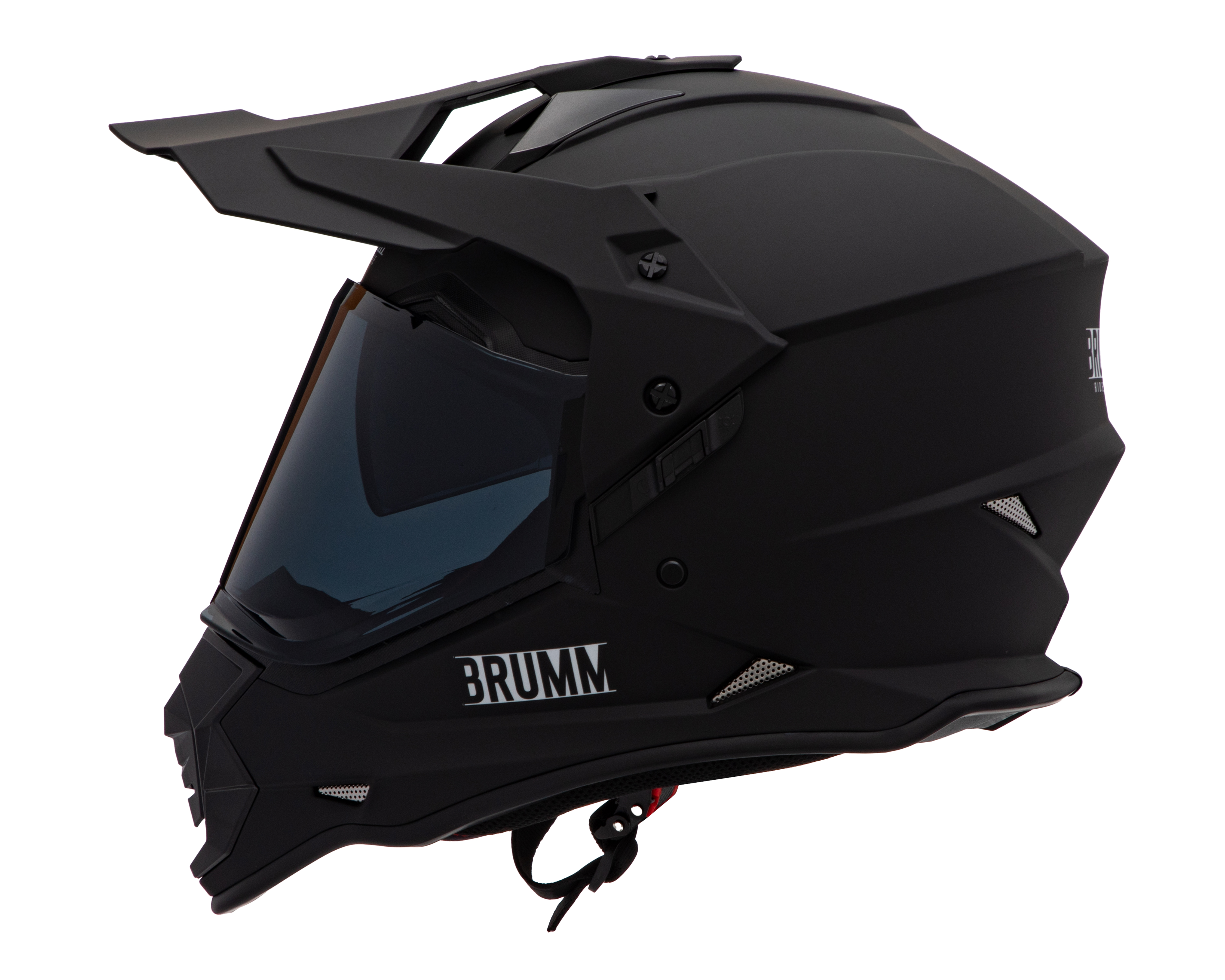 Foto 4 pulgar | Foto 3 | Casco para Motociclista Brumm Extra Grande Negro Certificado