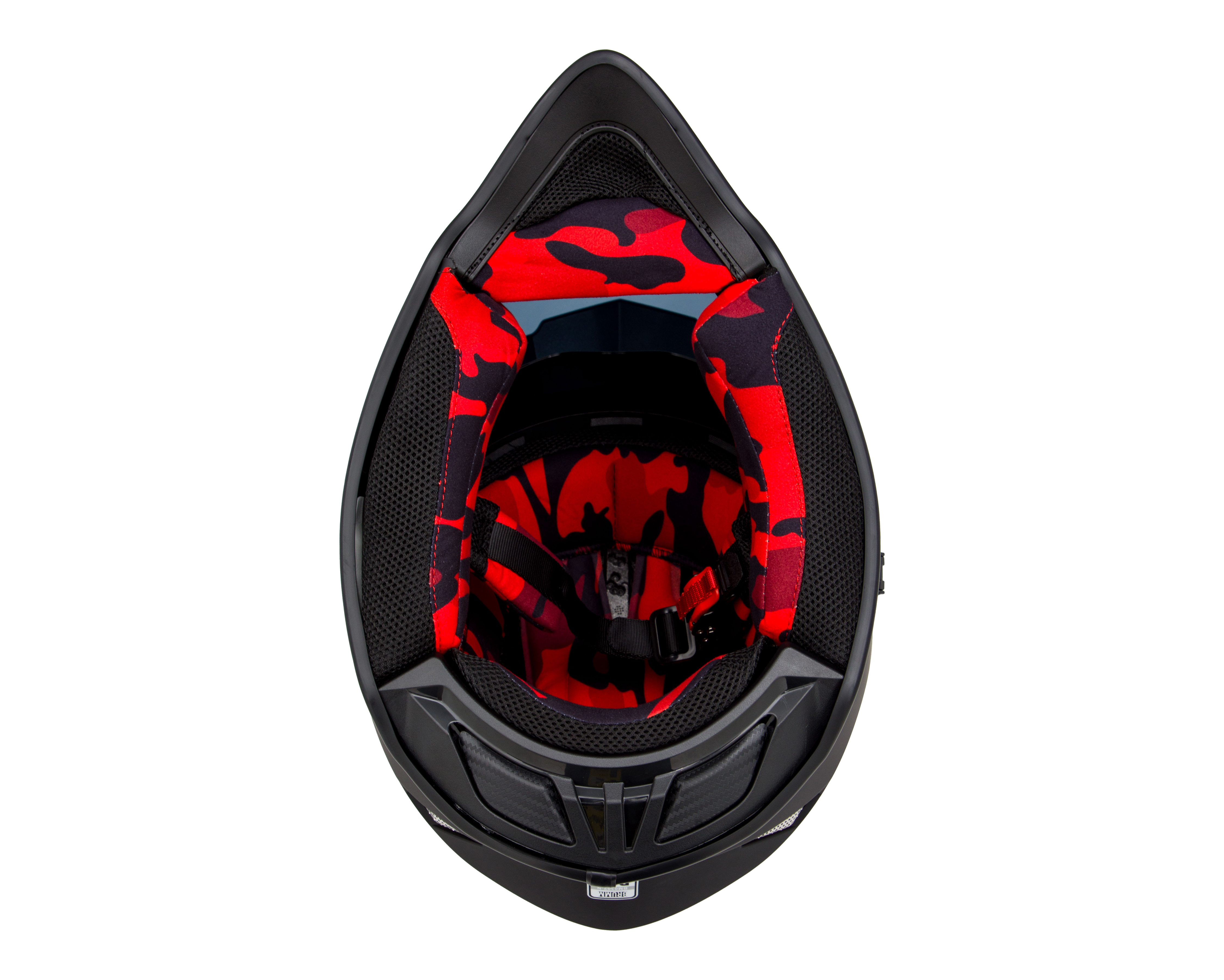 Foto 6 | Foto 6 | Casco para Motociclista Brumm Grande Negro Doble Propósito