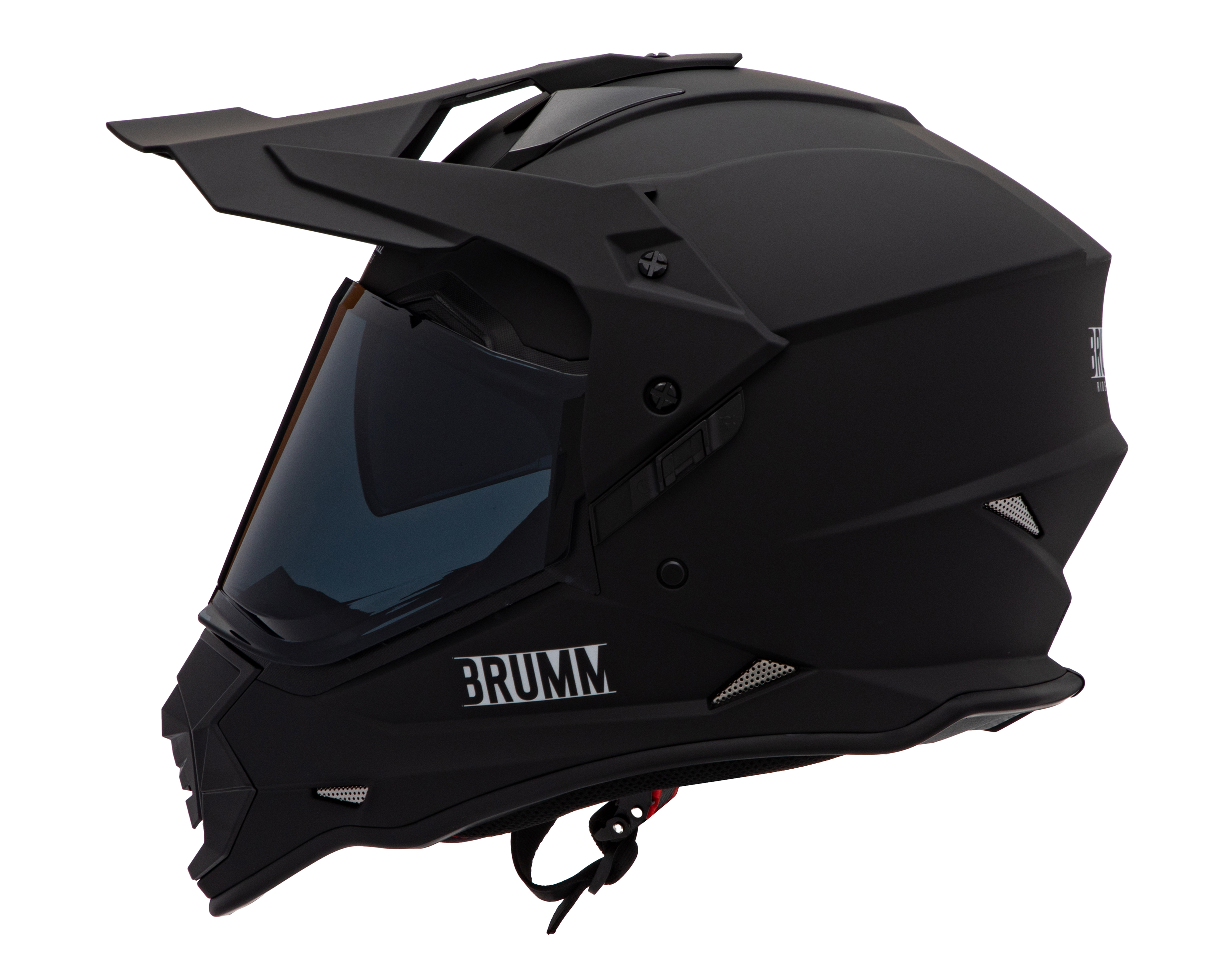 Foto 4 pulgar | Foto 3 | Casco para Motociclista Brumm Mediano Negro Certificado