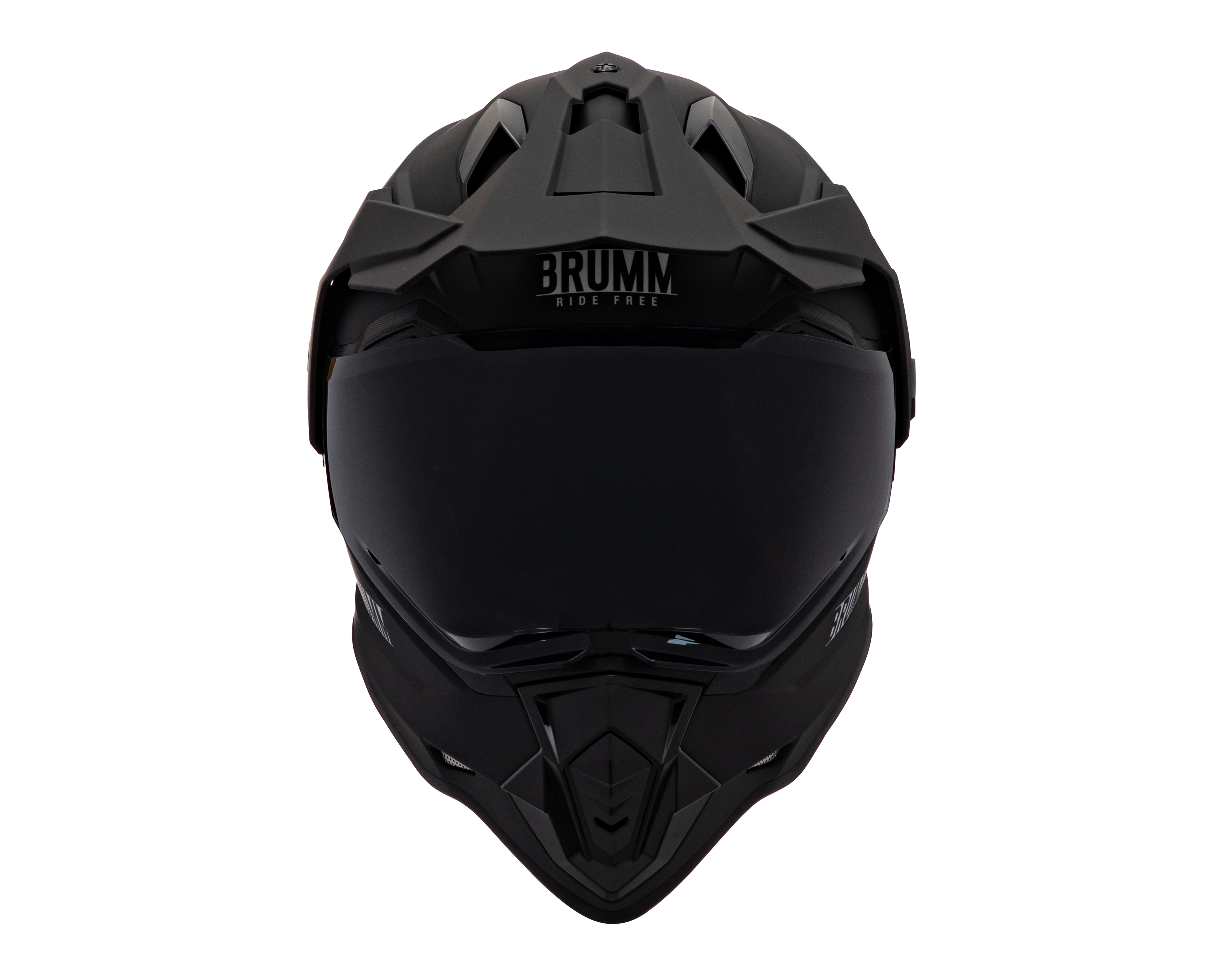 Foto 5 | Foto 5 | Casco para Motociclista Brumm Mediano Negro Certificado