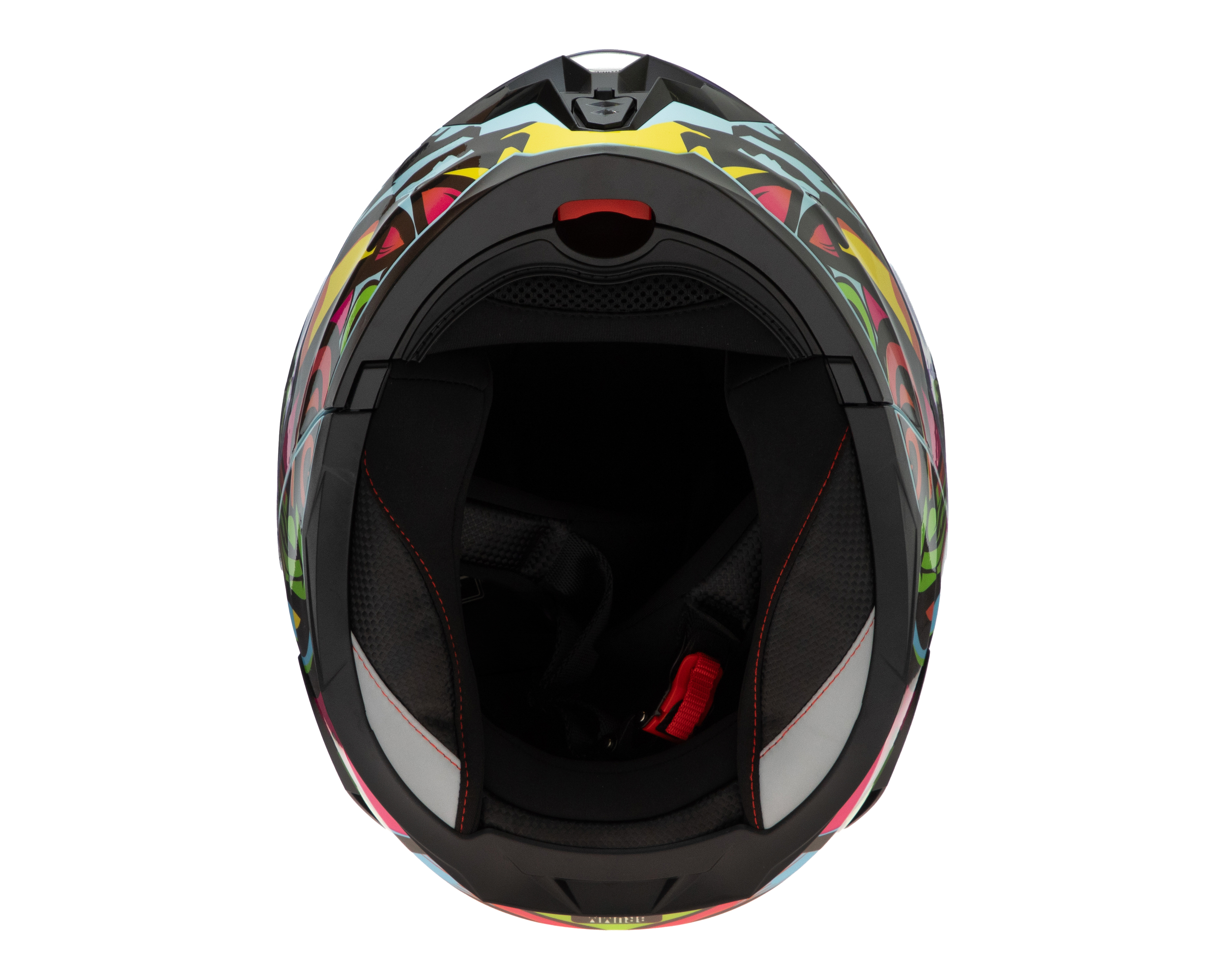 Foto 7 pulgar | Foto 6 | Casco para Motociclista Brumm Grande Multicolor Doble Visor