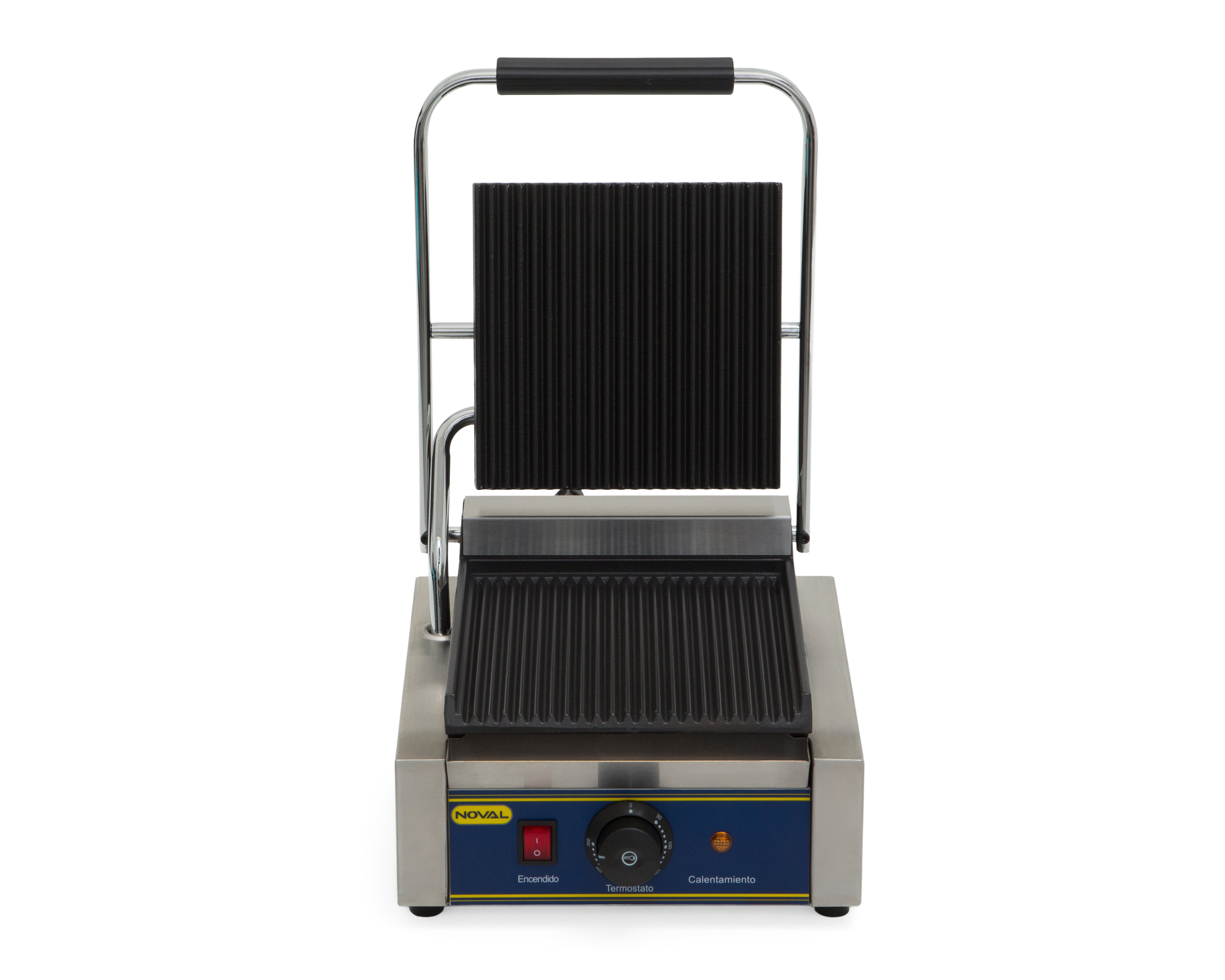 Foto 4 pulgar | Foto 3 | Parrilla de Contacto Grill Noval PLG-300 de Acero Inoxidable