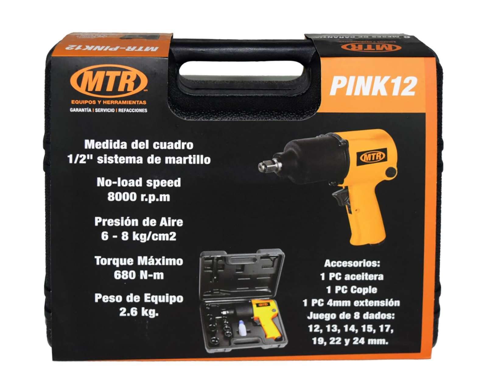 Foto 6 pulgar | Foto 5 | Pistola Neumática MTR NEUMATICA 1/2 KIT