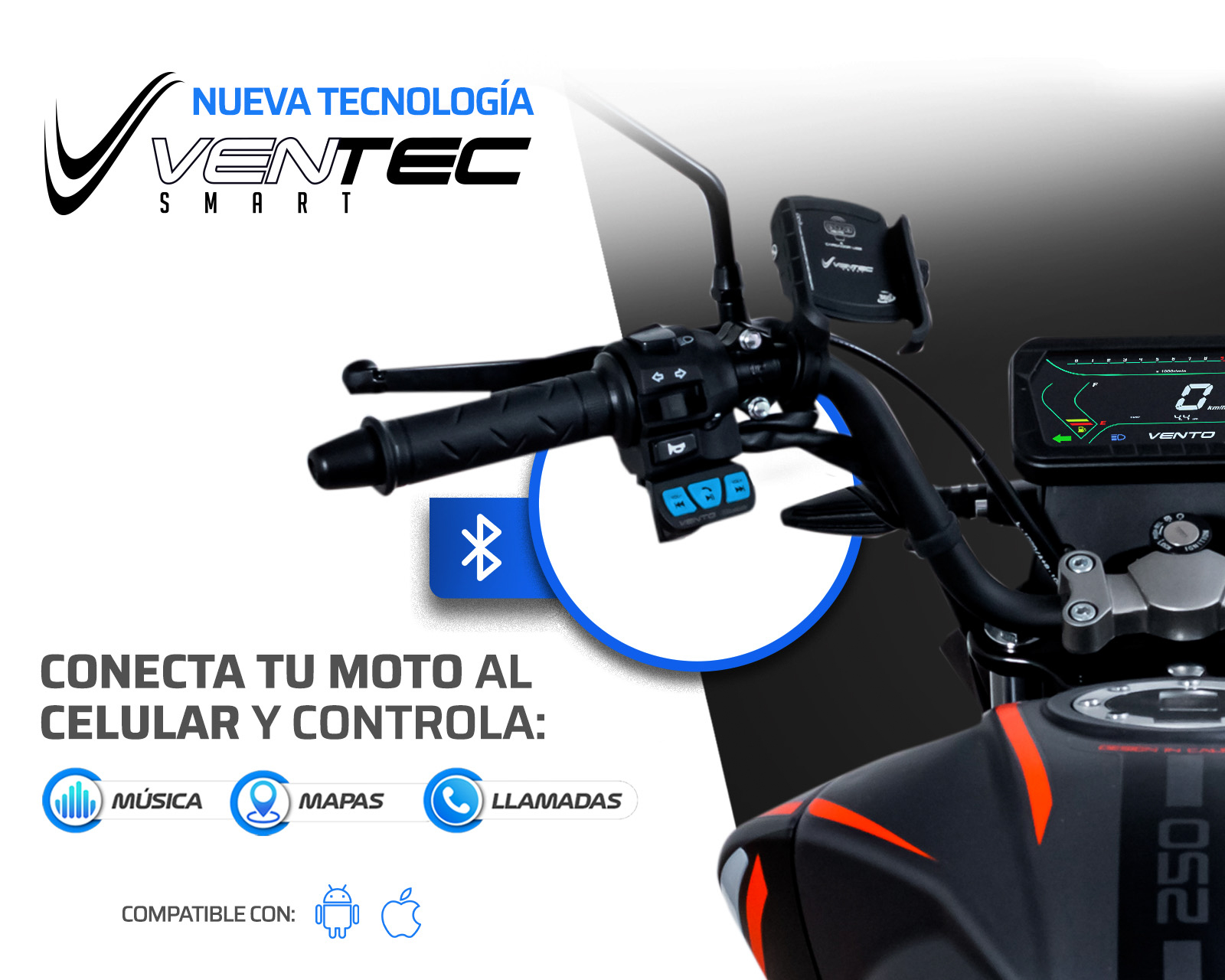 Foto 4 pulgar | Foto 3 | Motocicleta Vento Onyx 250 cc 2026