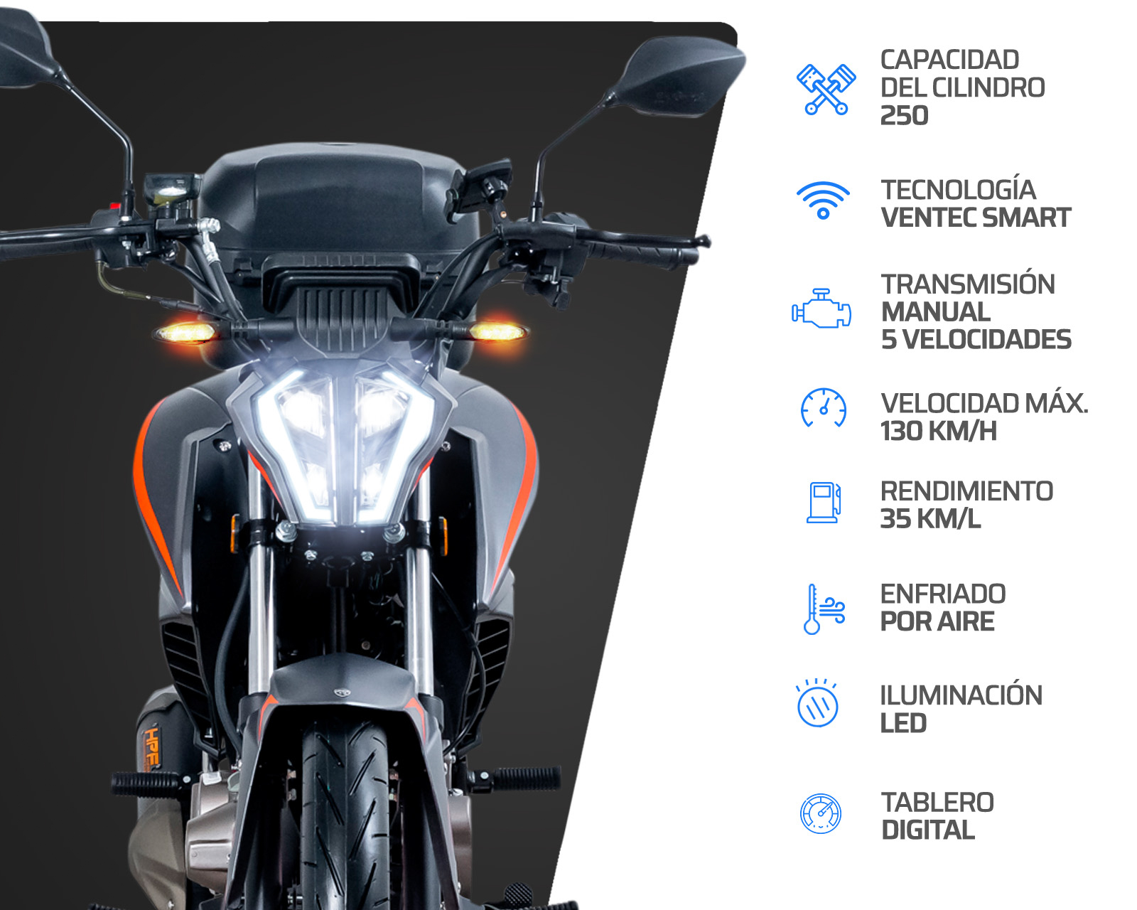 Foto 5 | Foto 5 | Motocicleta Vento Onyx 250 cc 2026