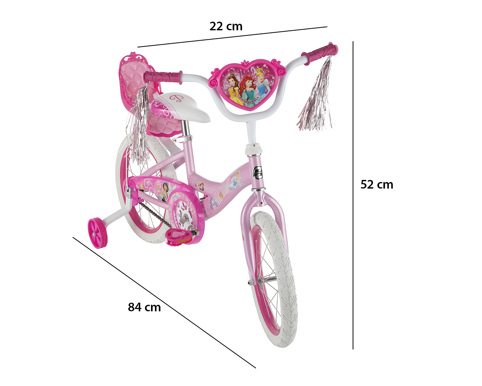 Foto 11 pulgar | Foto 10 | Bicicleta Infantil Huffy Princess de 16" Rosa