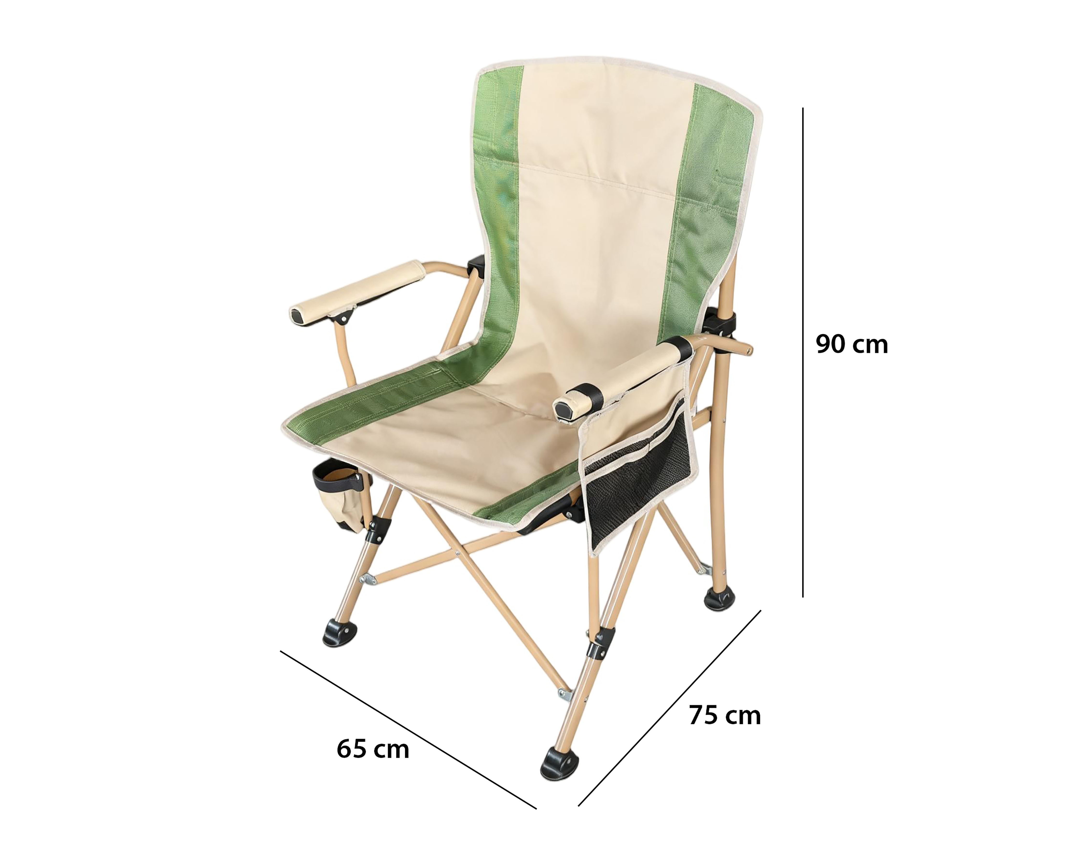 Foto 6 pulgar | Foto 5 | Silla Plegable para Camping Congo Beige
