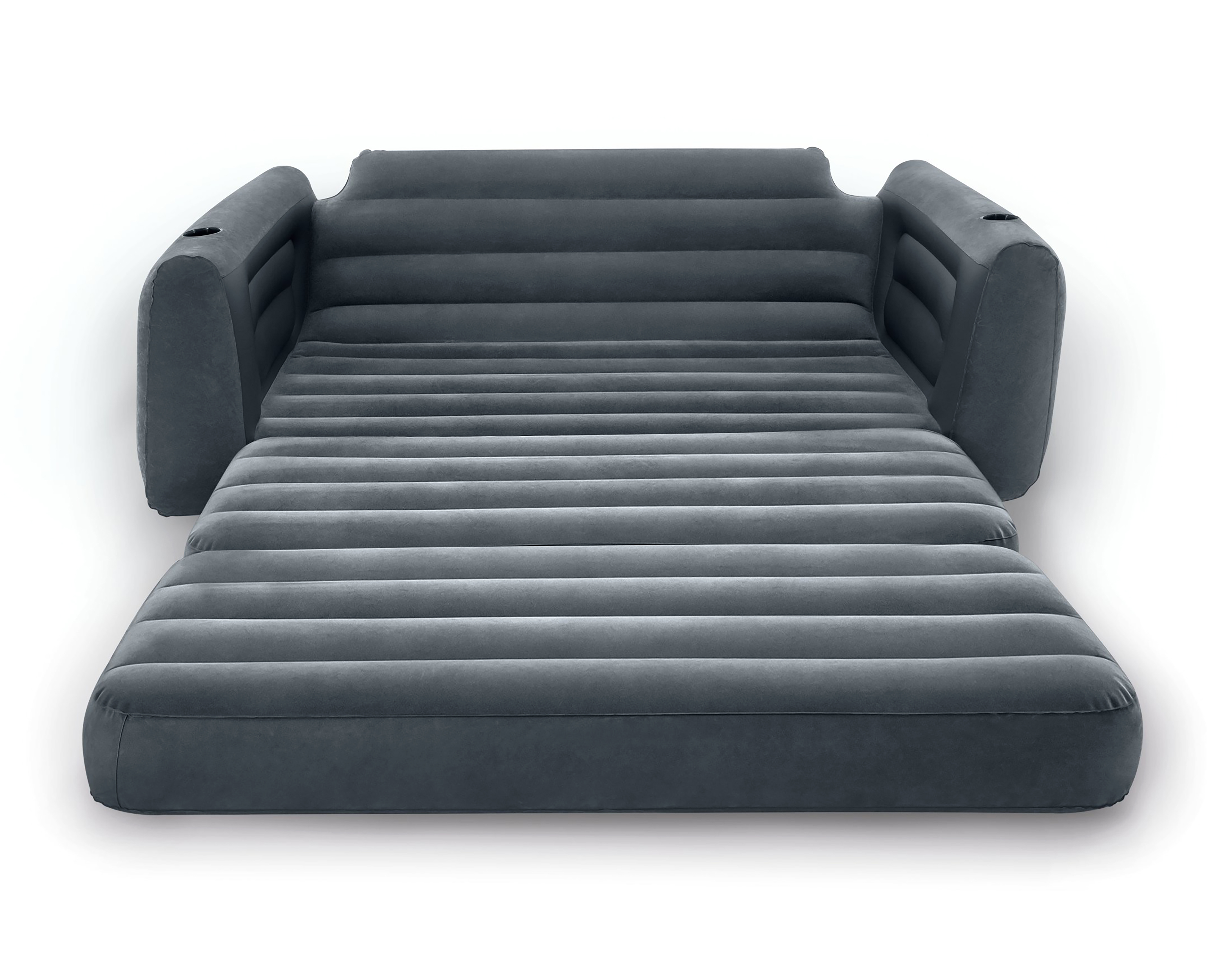 Foto 4 pulgar | Foto 3 | Sofá Cama Inflable Intex con Portavasos