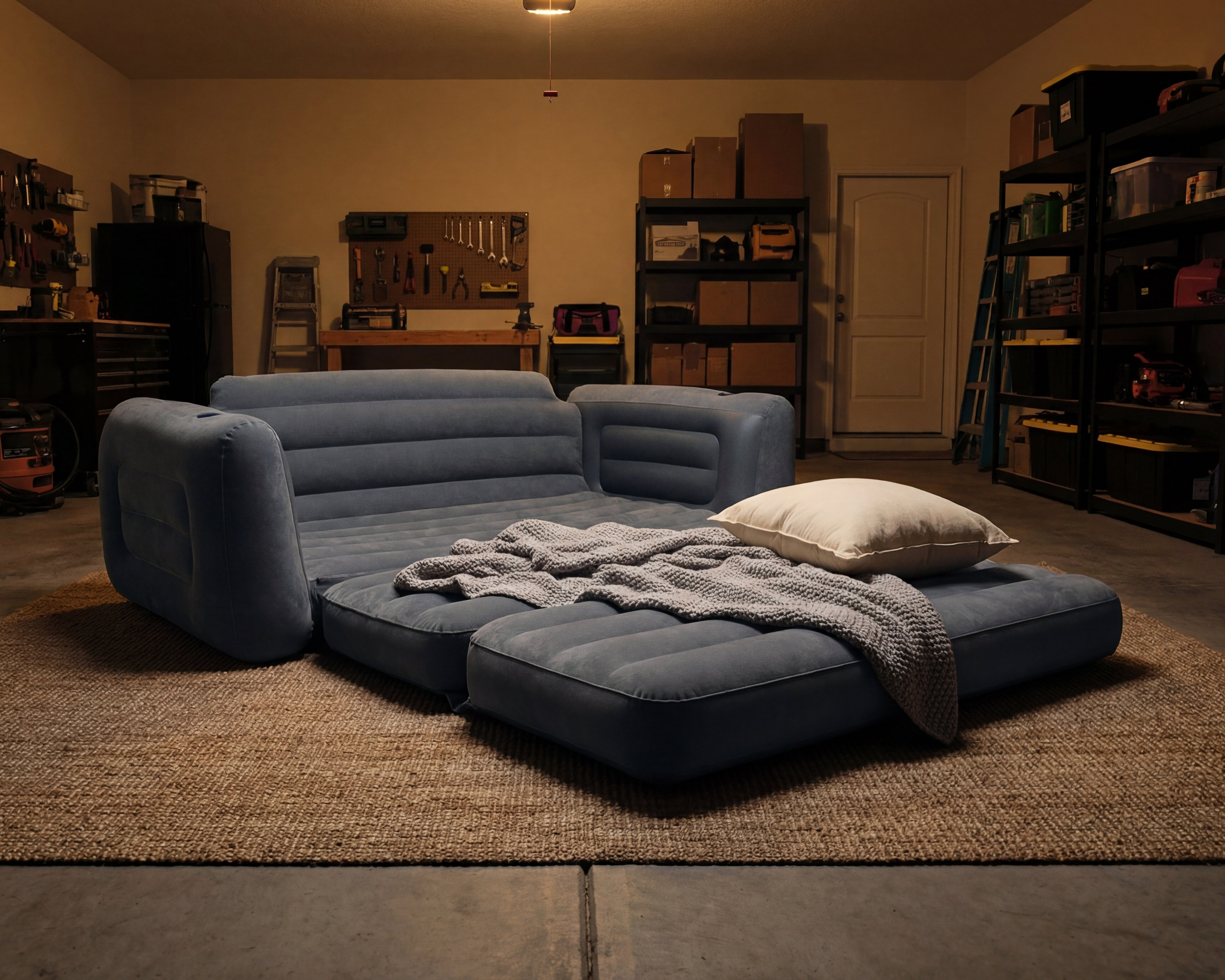 Foto 5 | Foto 5 | Sofá Cama Inflable Intex con Portavasos