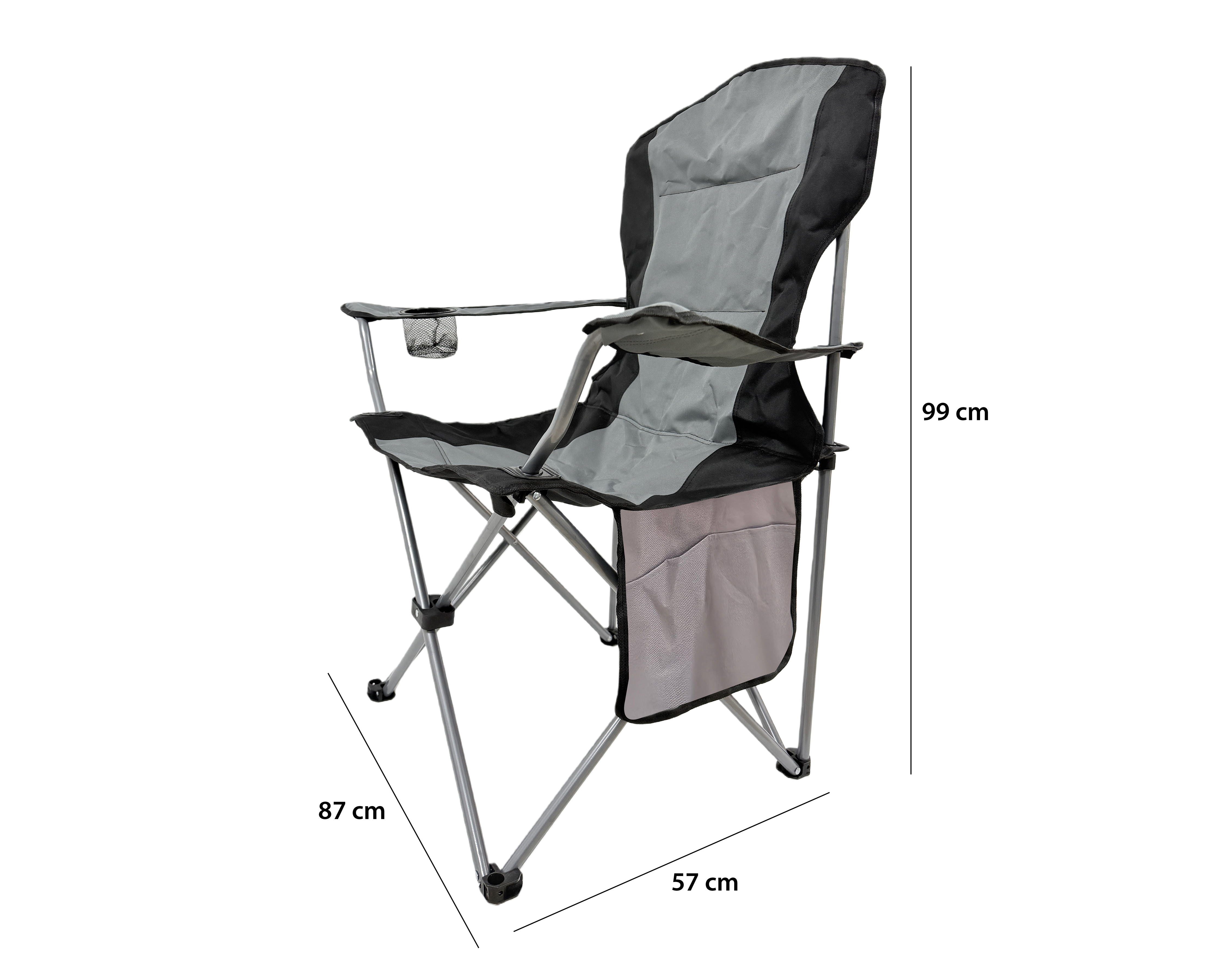 Foto 6 pulgar | Foto 5 | Silla Plegable para Camping Congo Gris