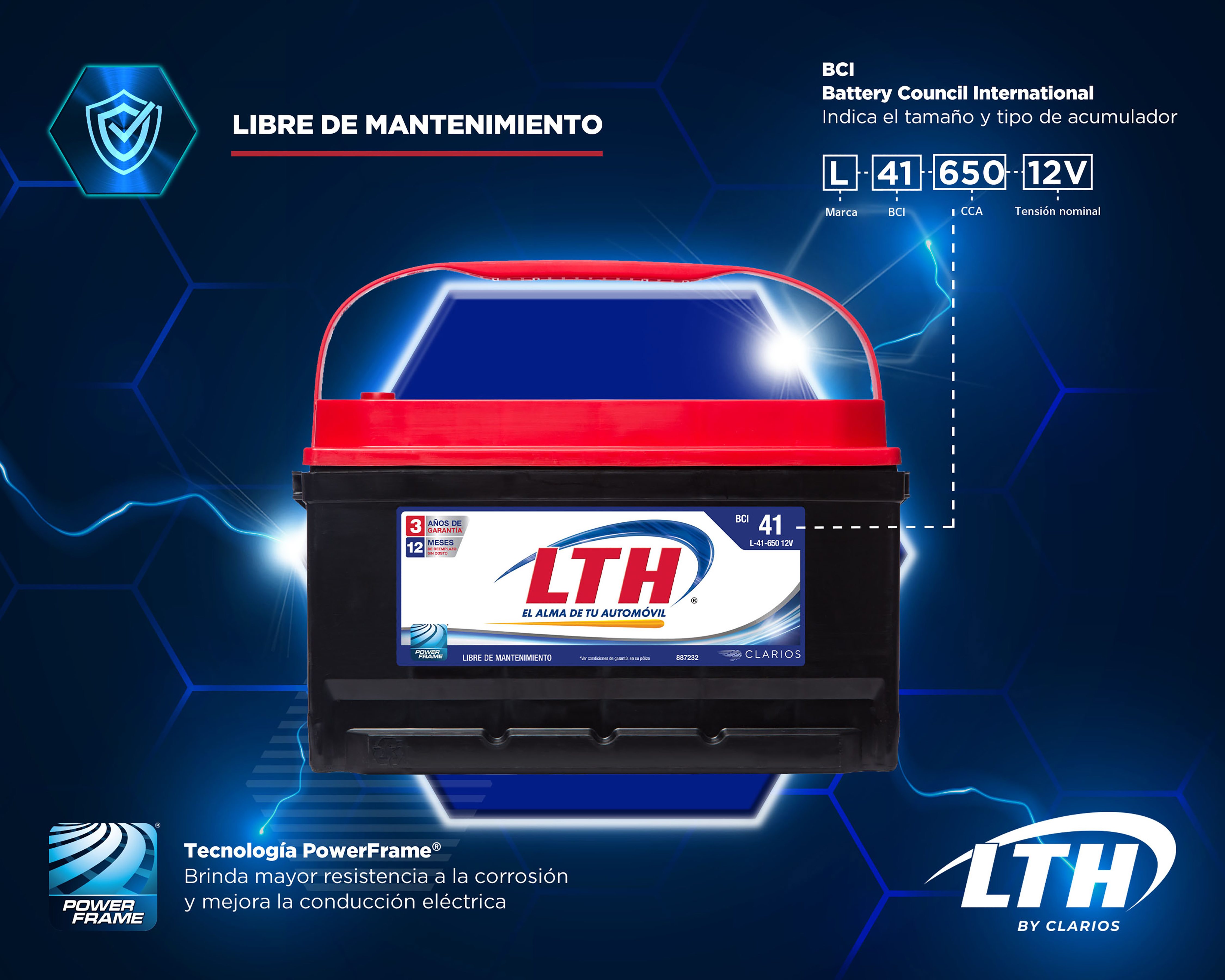 Foto 3 pulgar | Foto 2 | Acumulador LTH L-41-650