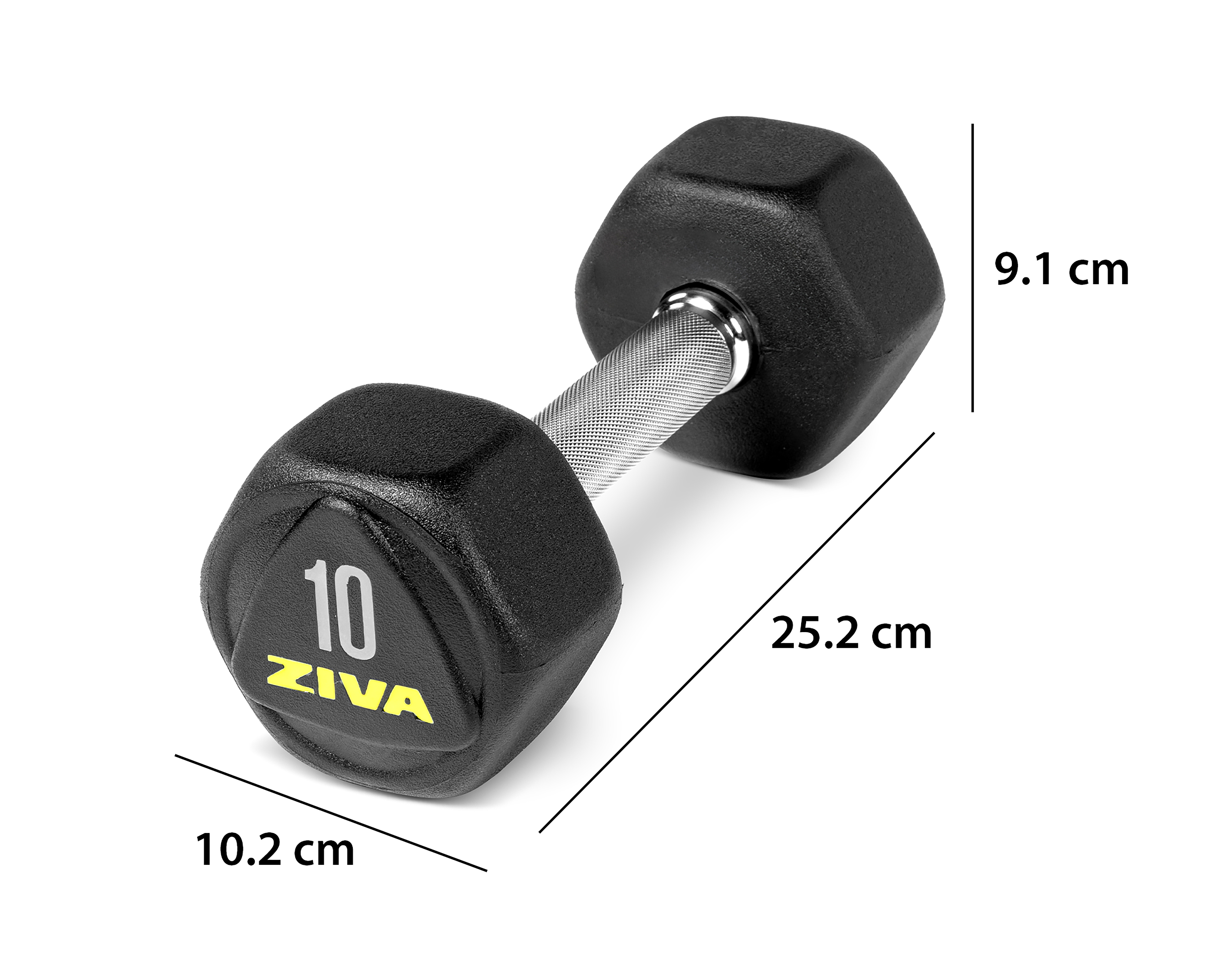 Foto 5 pulgar | Foto 4 | Mancuerna 10 Libras Ziva