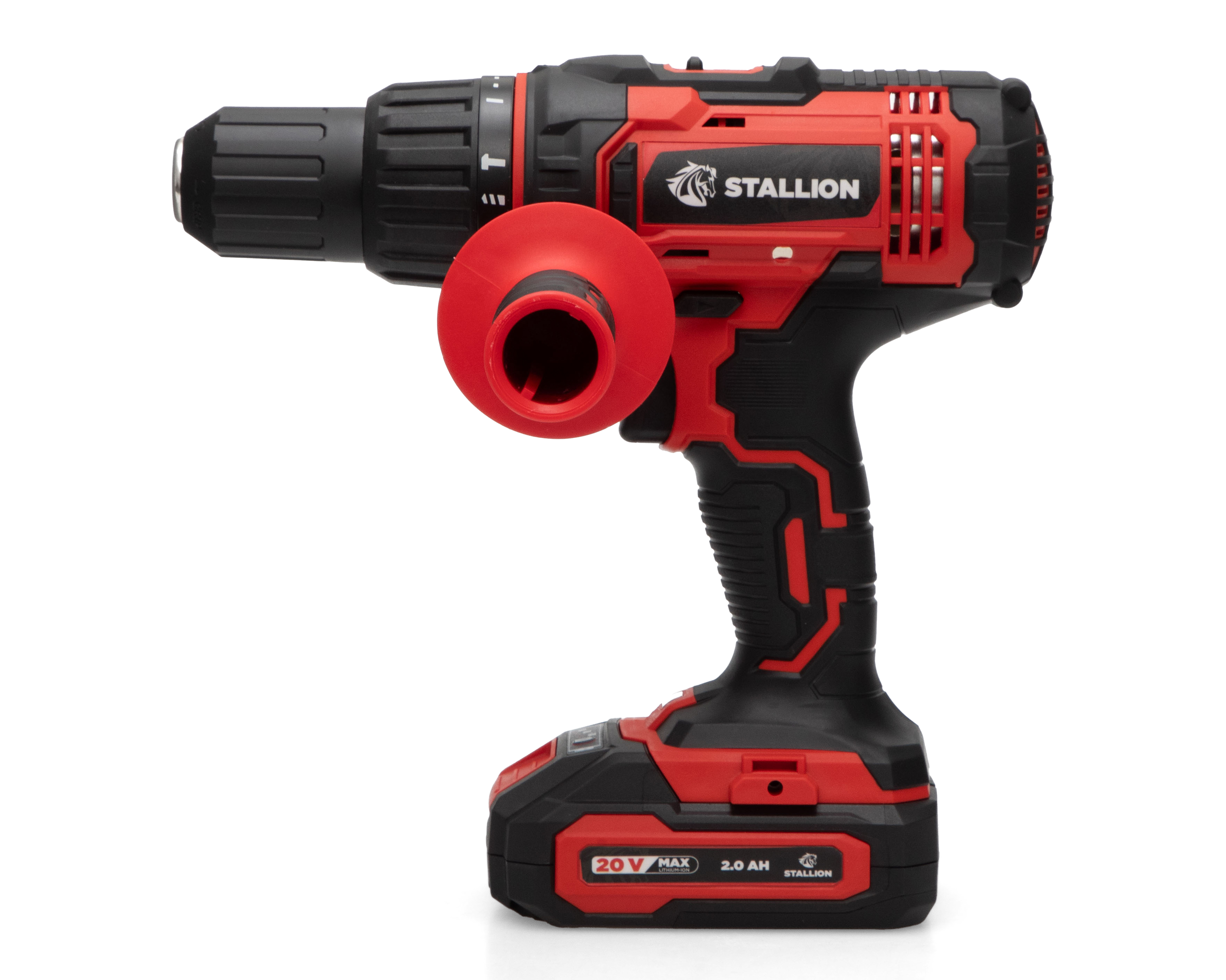 Foto 3 pulgar | Foto 2 | Taladro y Atornillador de Impacto Inalámbrico Stallion 20 V con Accesorios