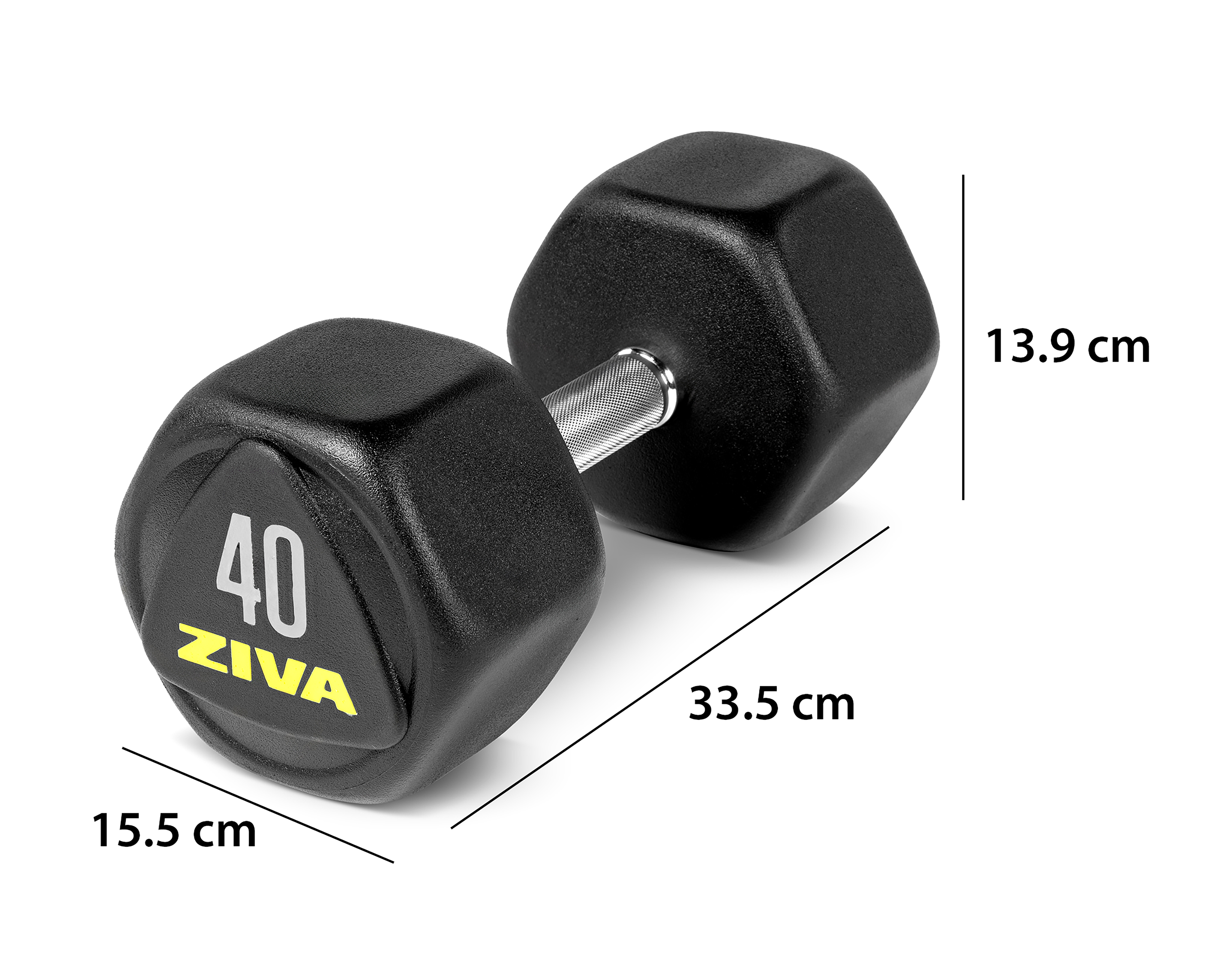 Foto 5 pulgar | Foto 4 | Mancuerna 40 Libras Ziva