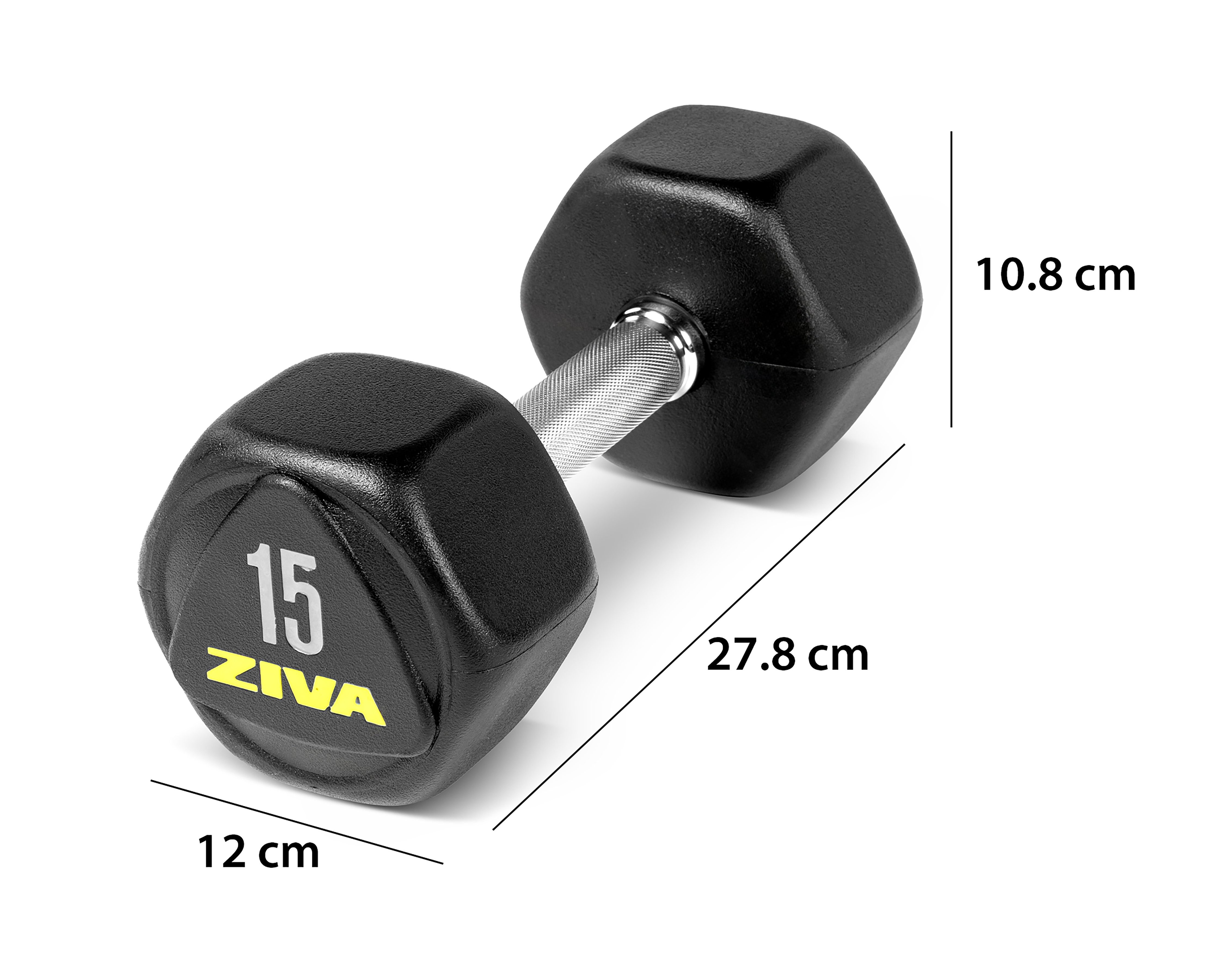 Foto 5 pulgar | Foto 4 | Mancuerna 15 Libras Ziva