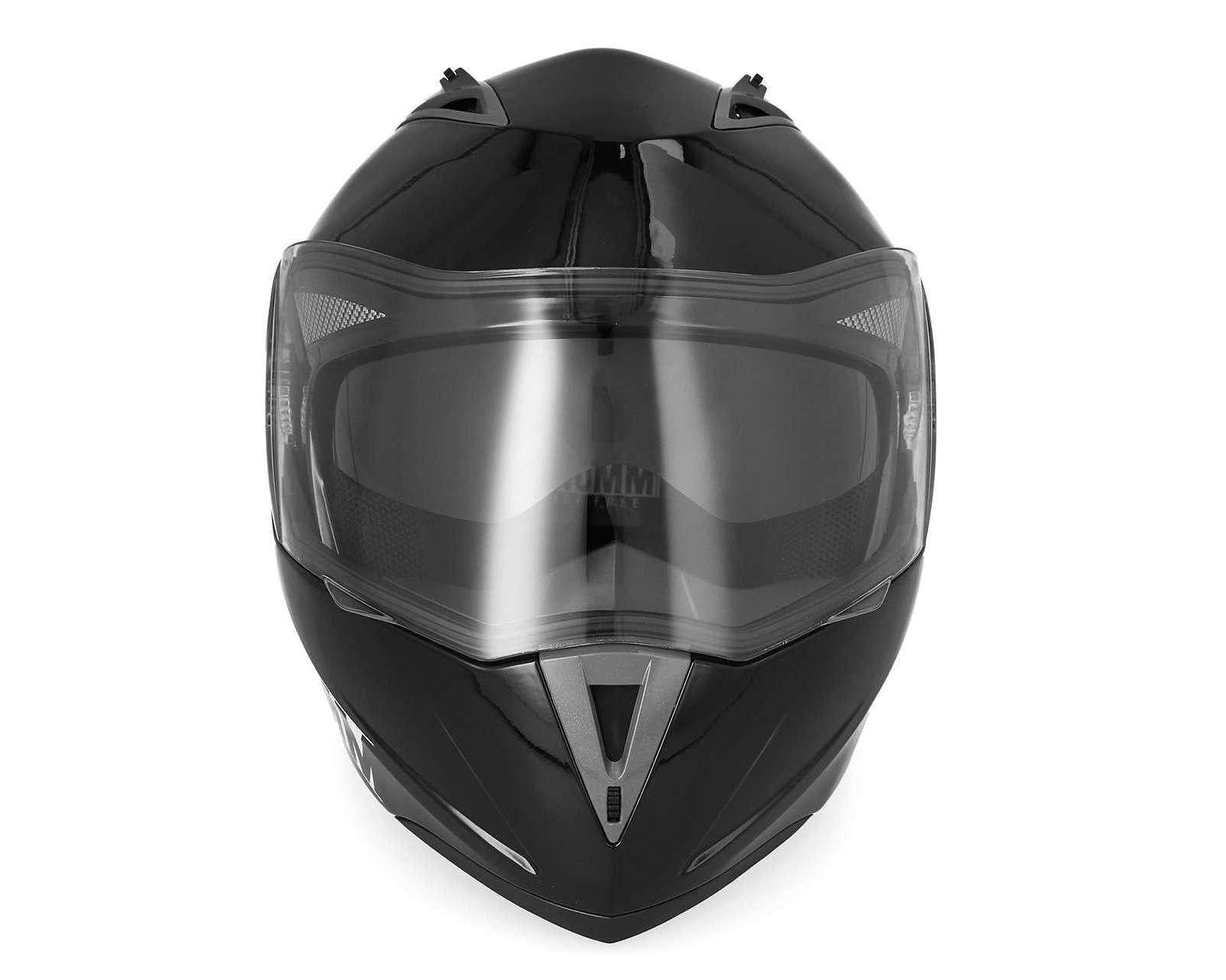 Foto 7 pulgar | Foto 6 | Casco para Motociclista Brumm Extragrande Negro
