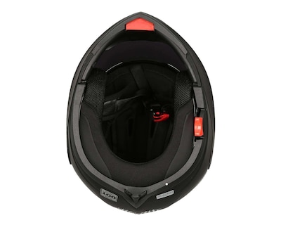 Foto 4 | Foto 4 | Casco para Motociclista Brumm Extragrande Abatible Negro