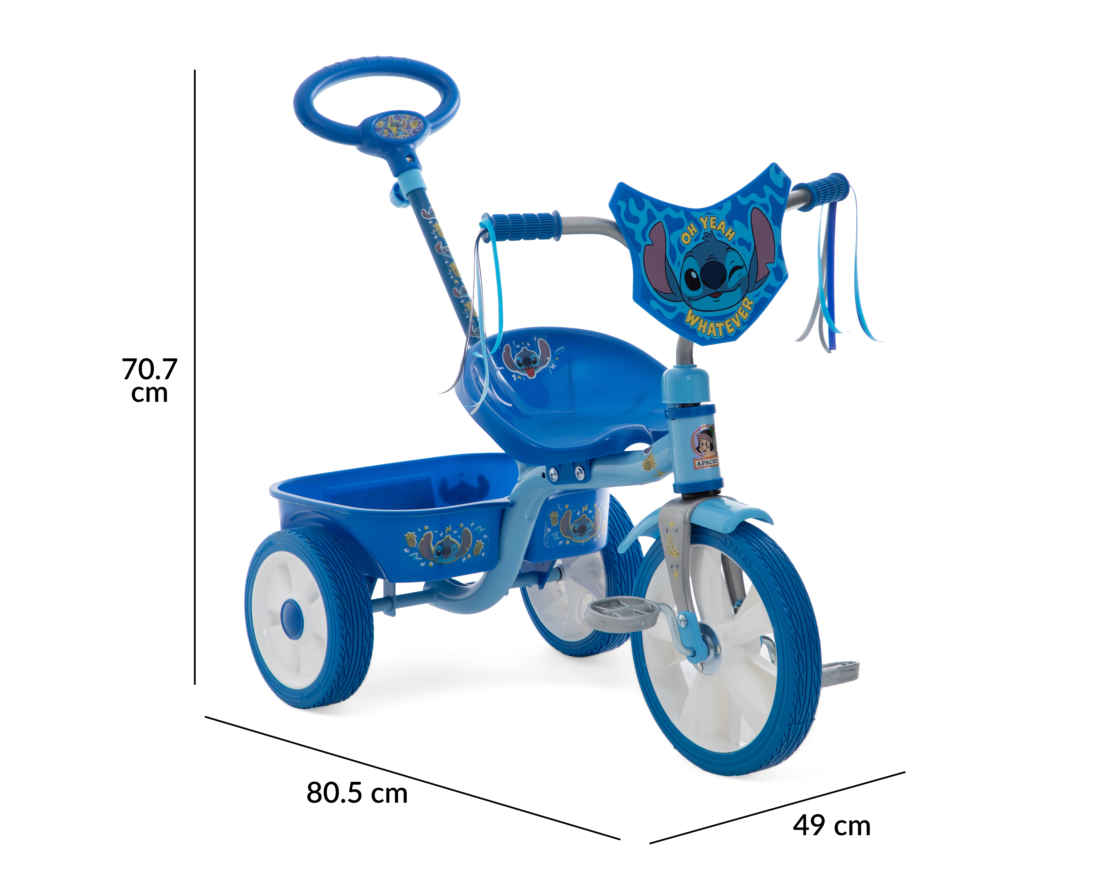 Foto 5 | Foto 5 | Triciclo Apache Stitch Azul