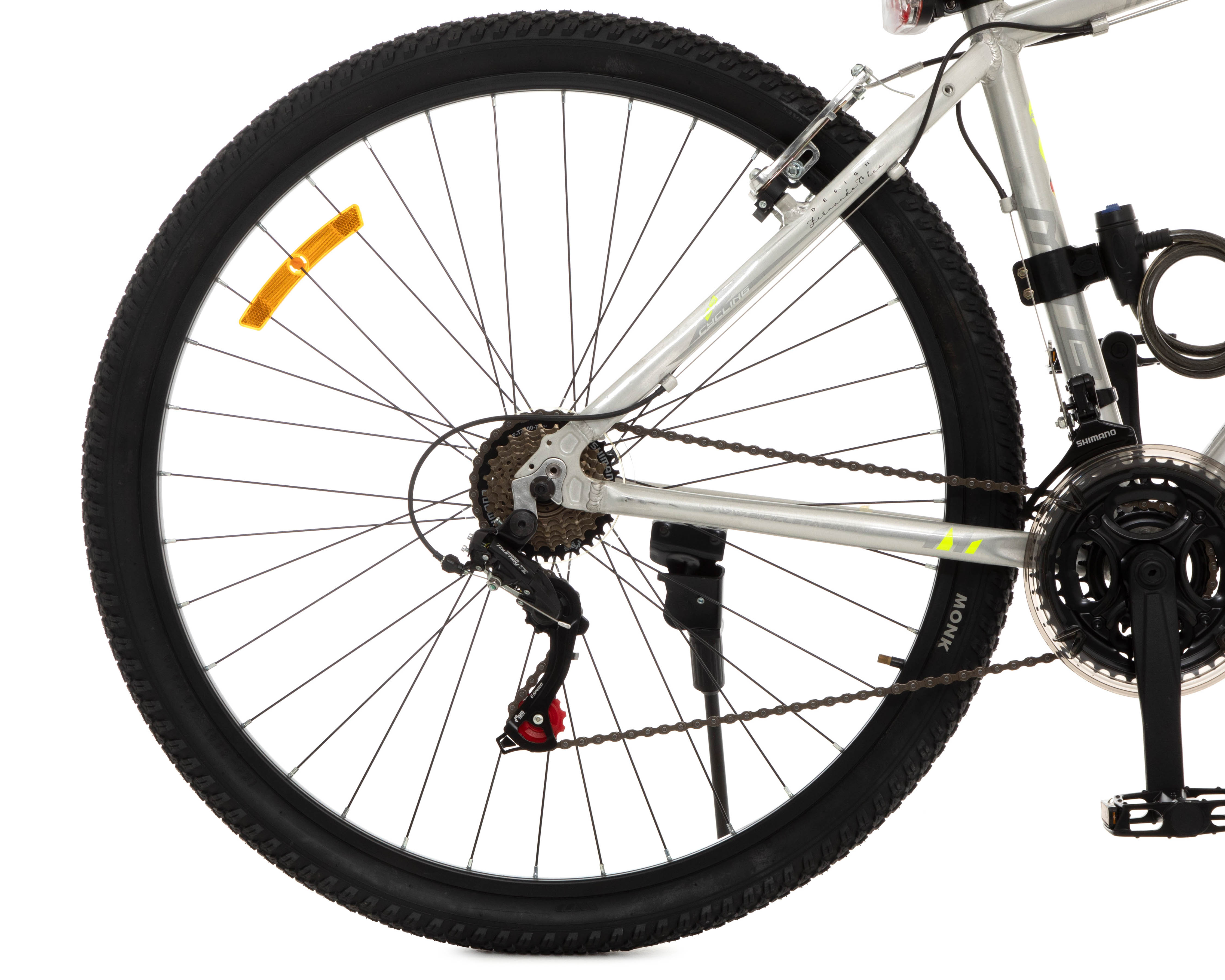 Foto 5 | Foto 5 | Bicicleta de Montaña Monk Messer 29'' Gris